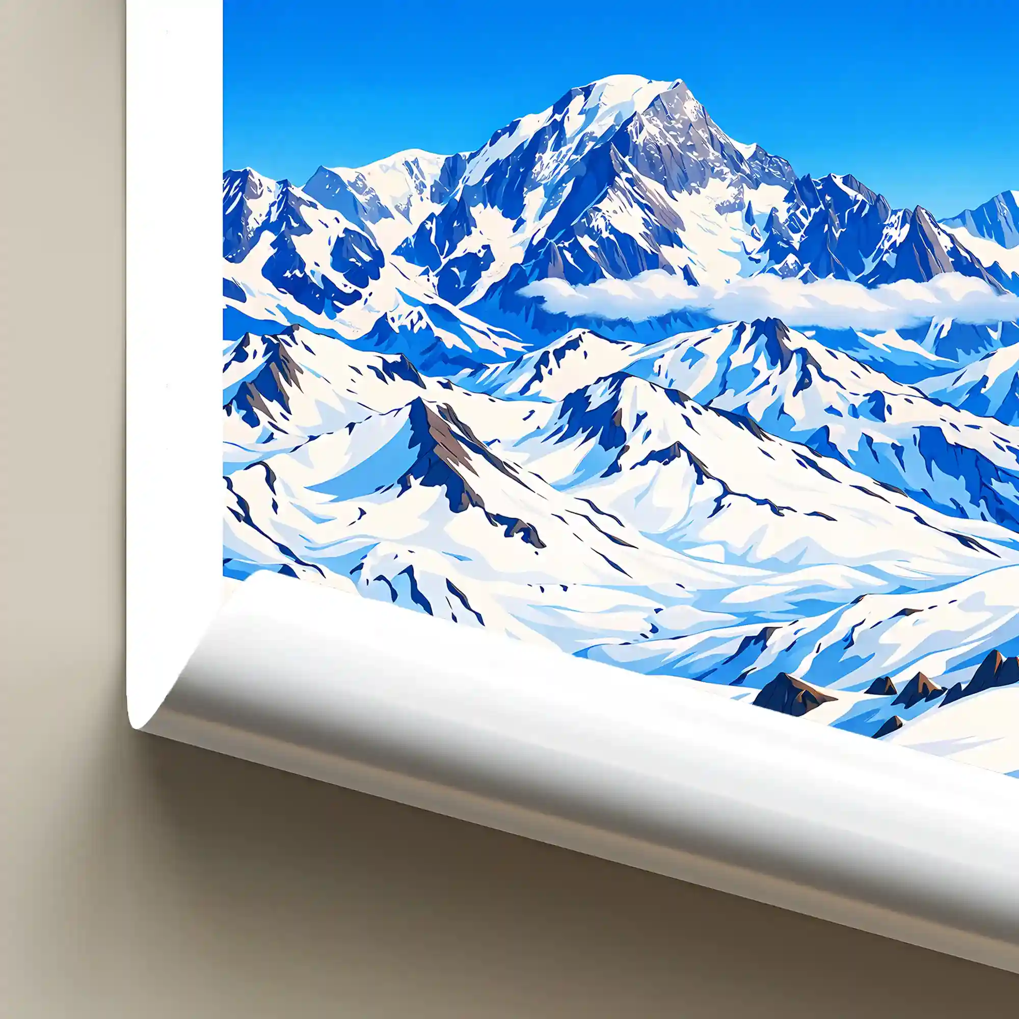 Affiche - Mont Blanc - Image 6