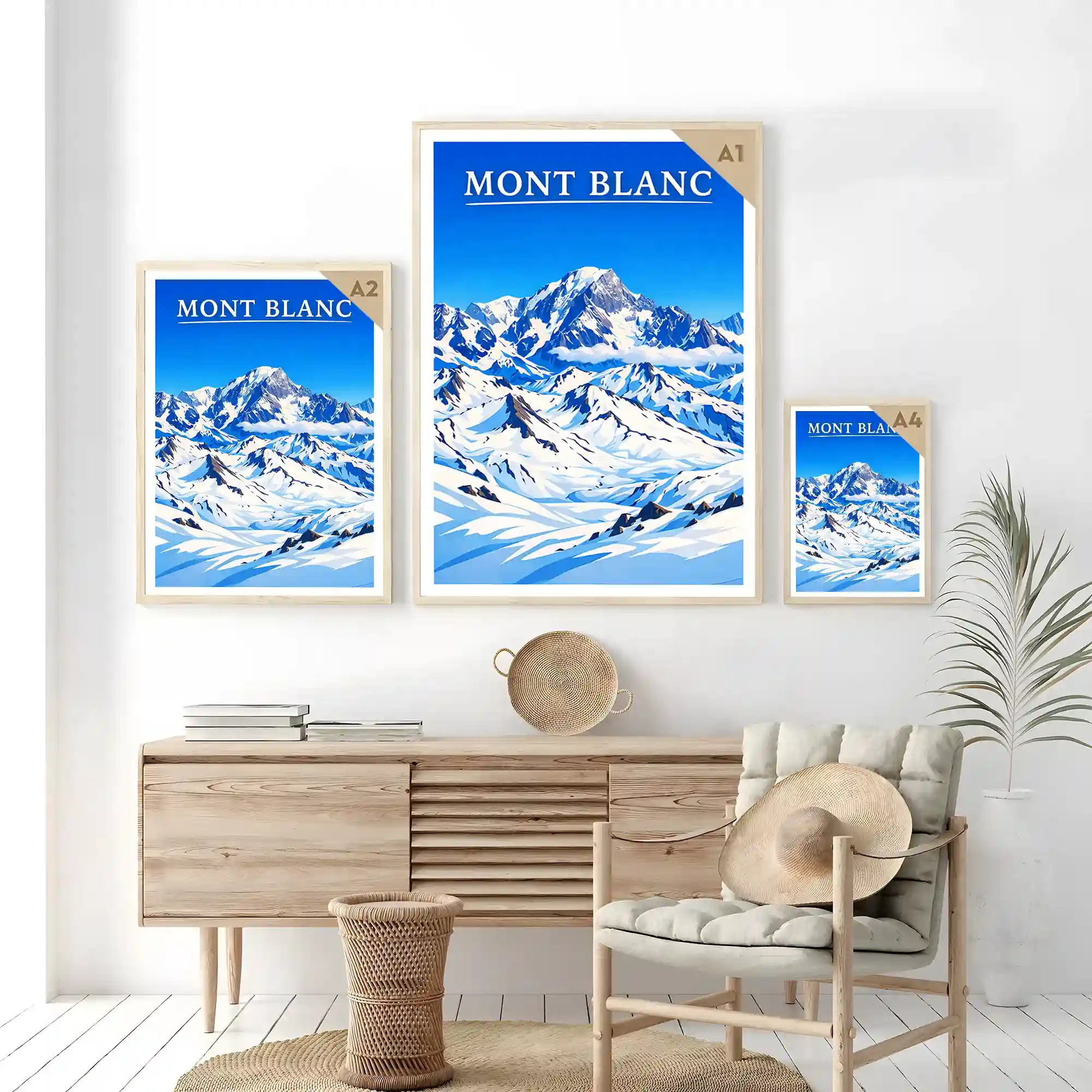 Affiche - Mont Blanc - Image 7