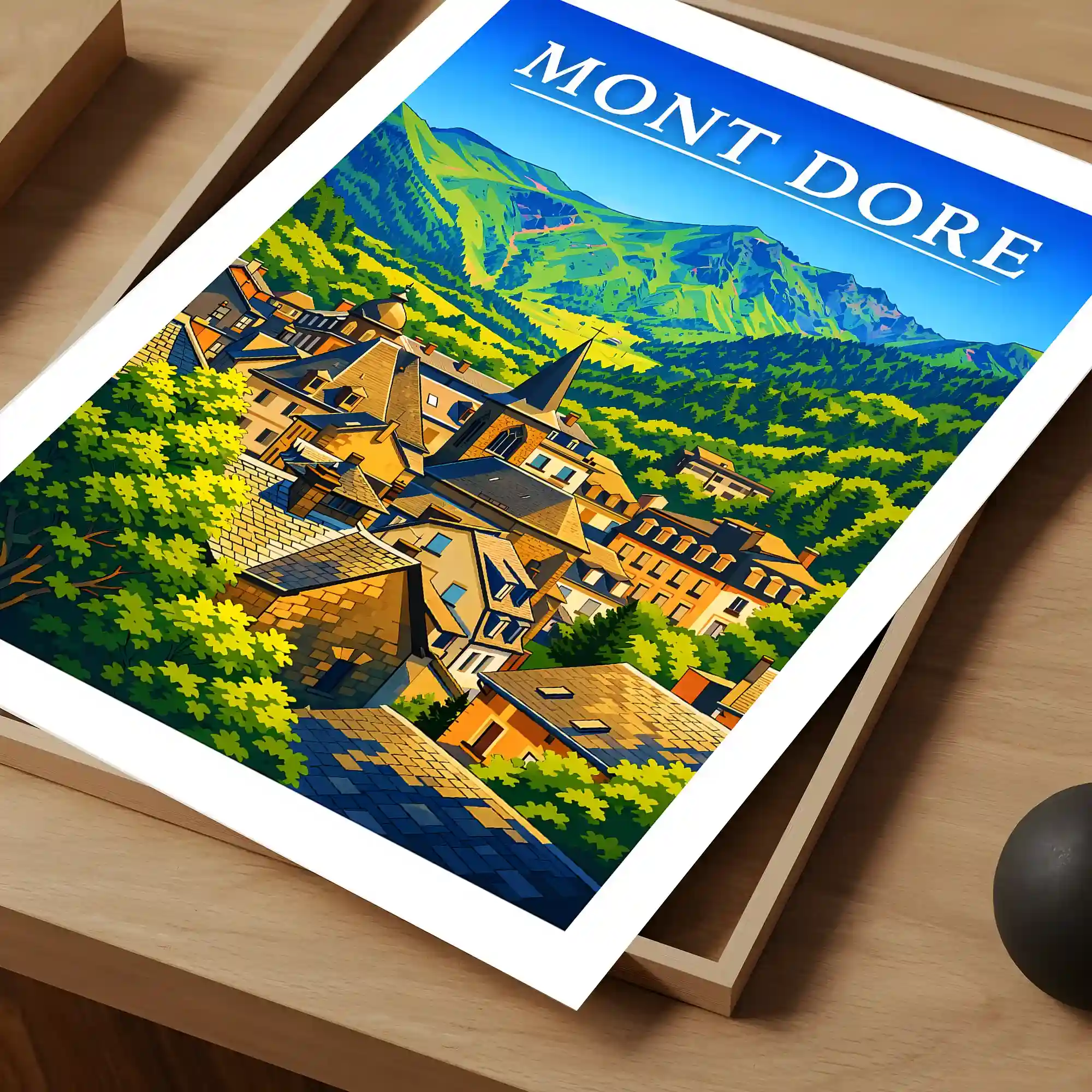 Affiche - Mont Dore - Image 4