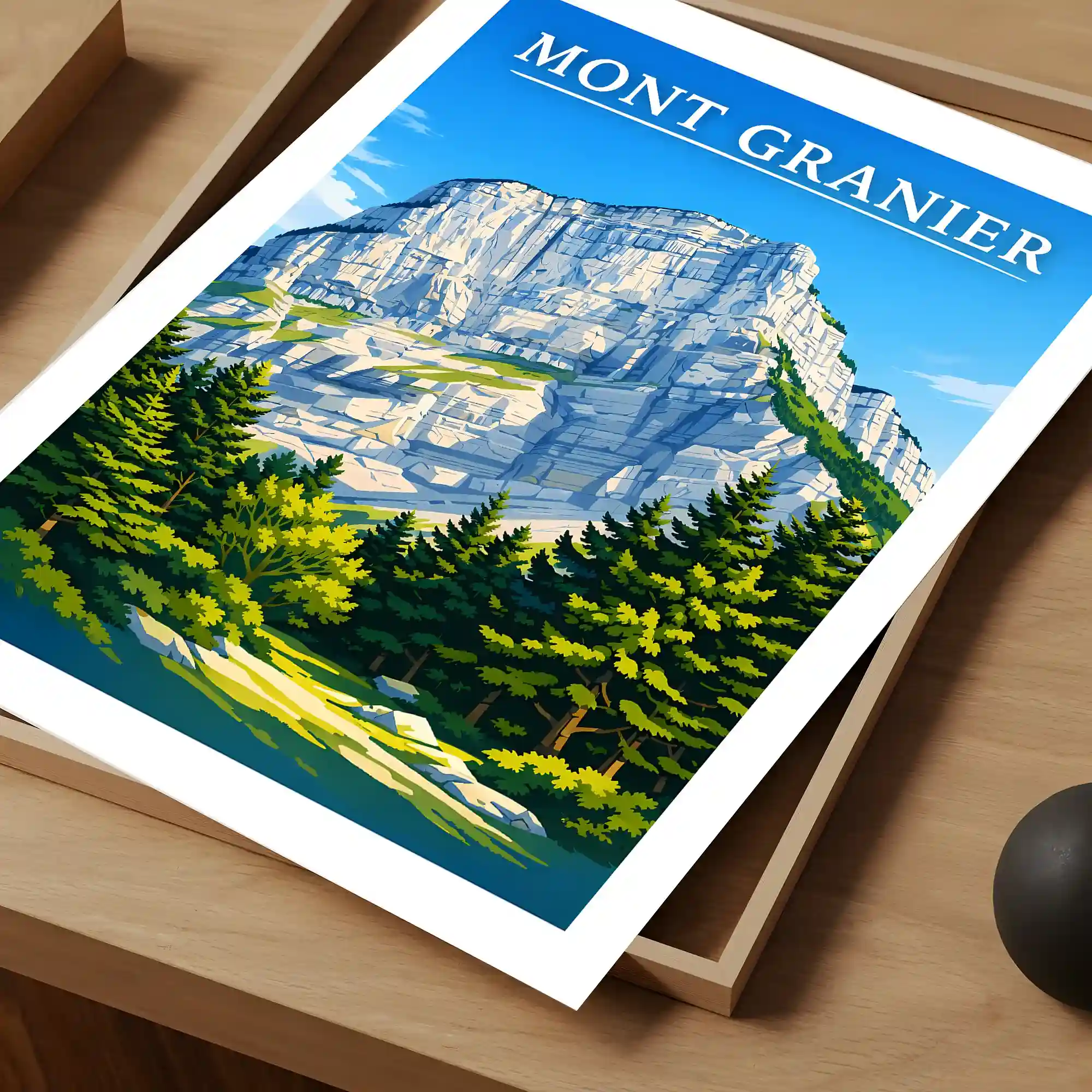 Affiche - Mont Granier - Image 4