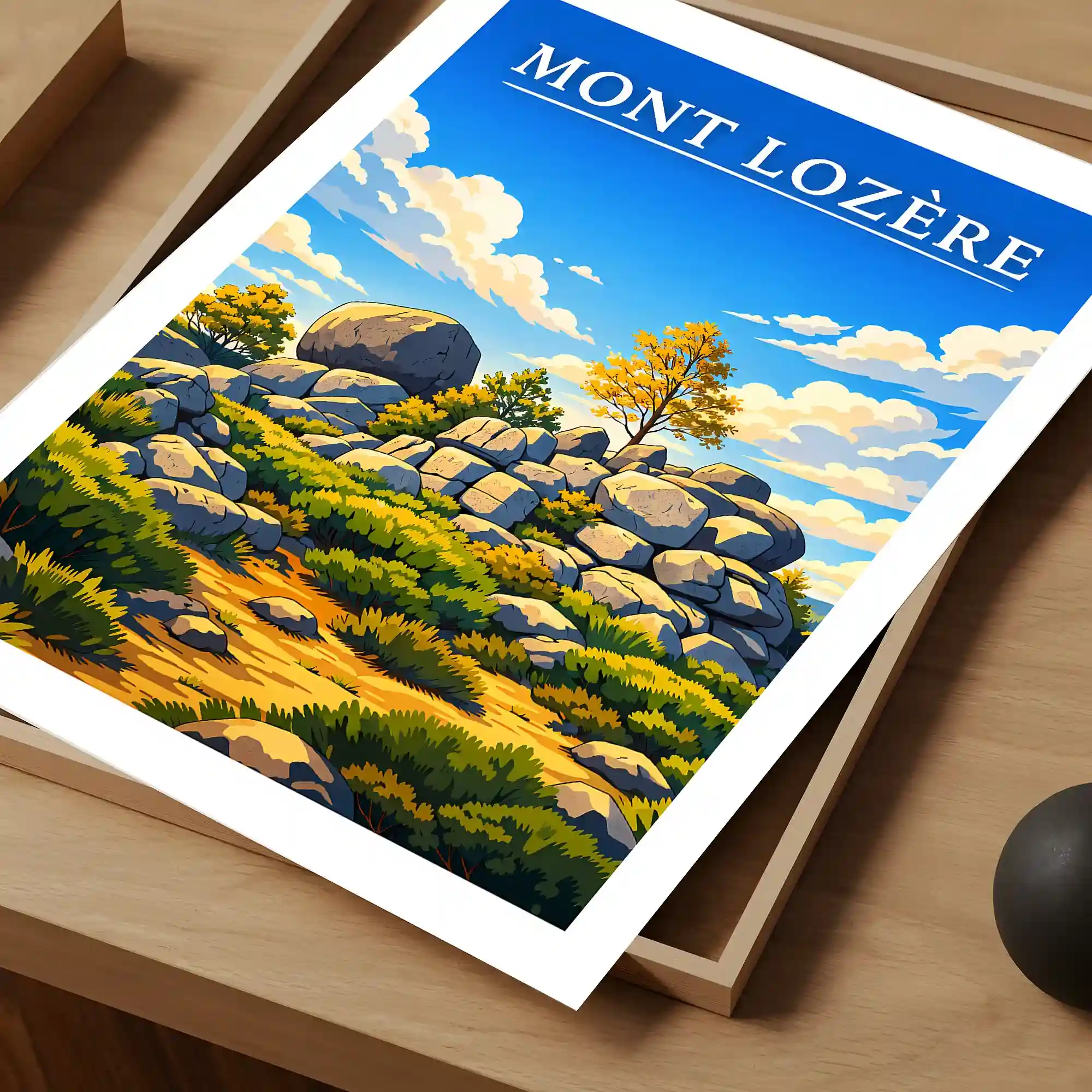 Affiche - Mont Lozère - Image 4