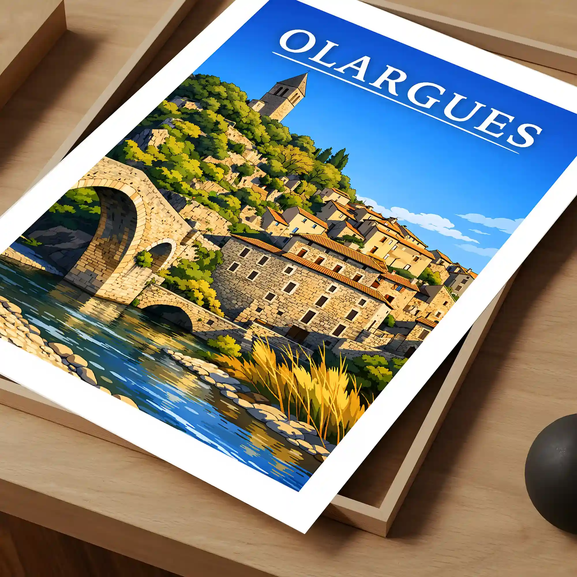 Affiche - Olargues - Image 4