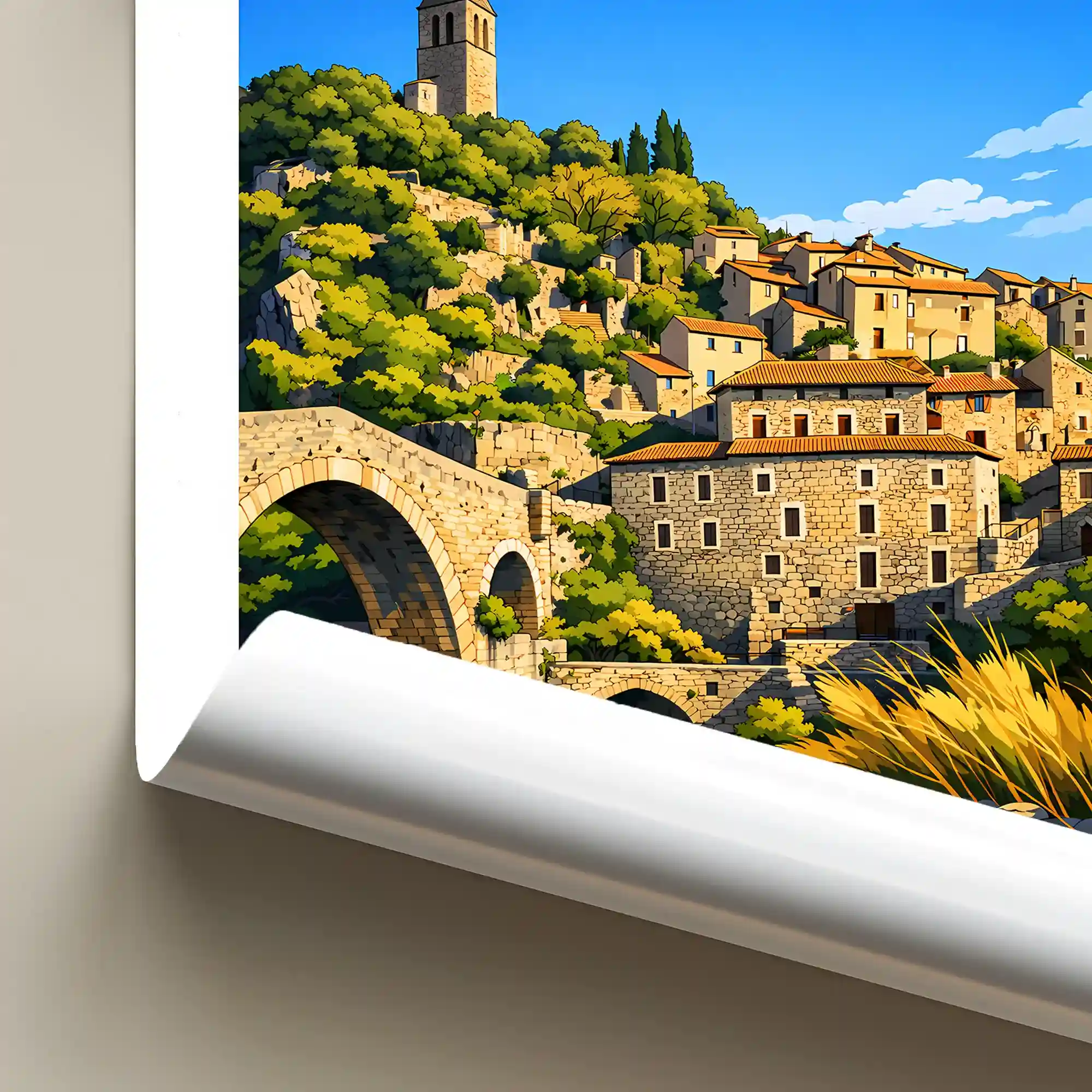Affiche - Olargues - Image 6