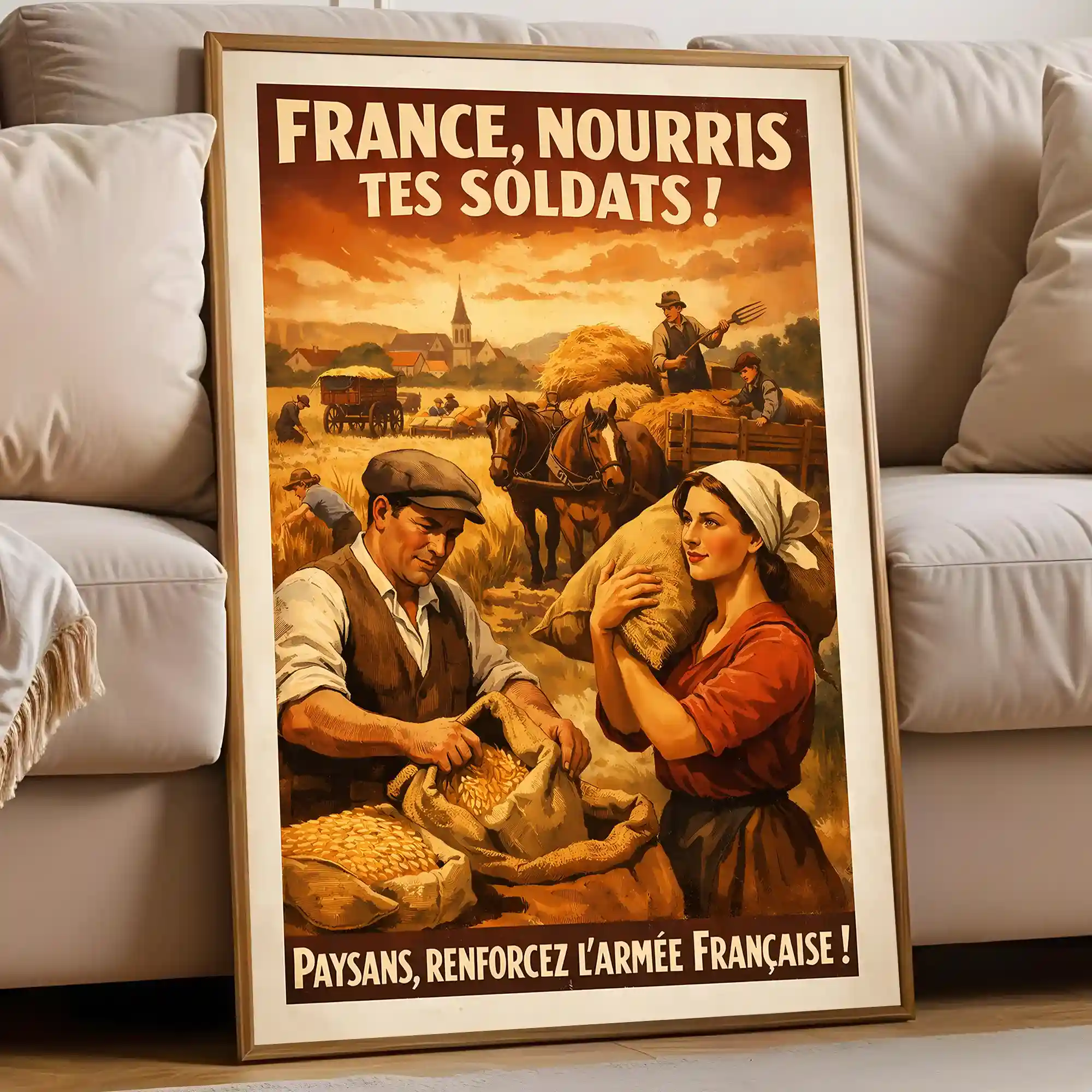Affiche - Paysans - Image 4