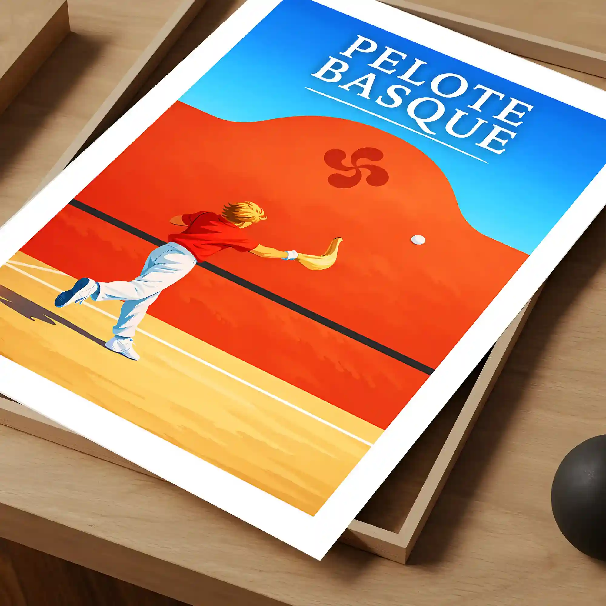 Affiche - Pelote Basque - Image 4