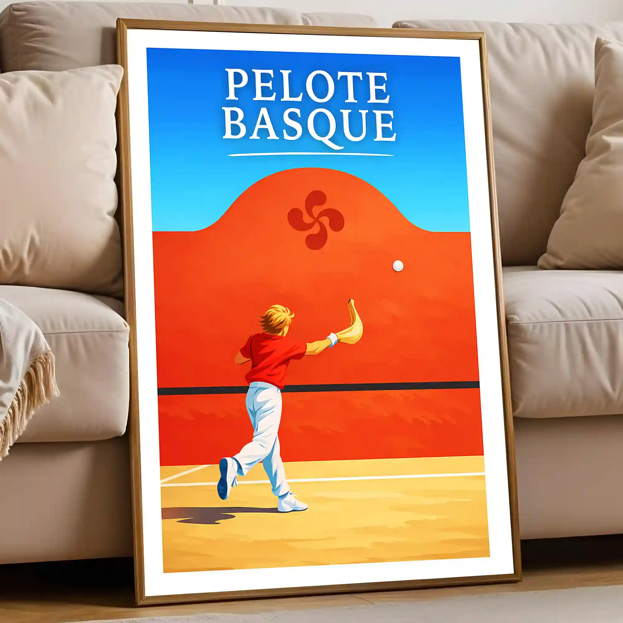 Affiche - Pelote Basque - Image 5