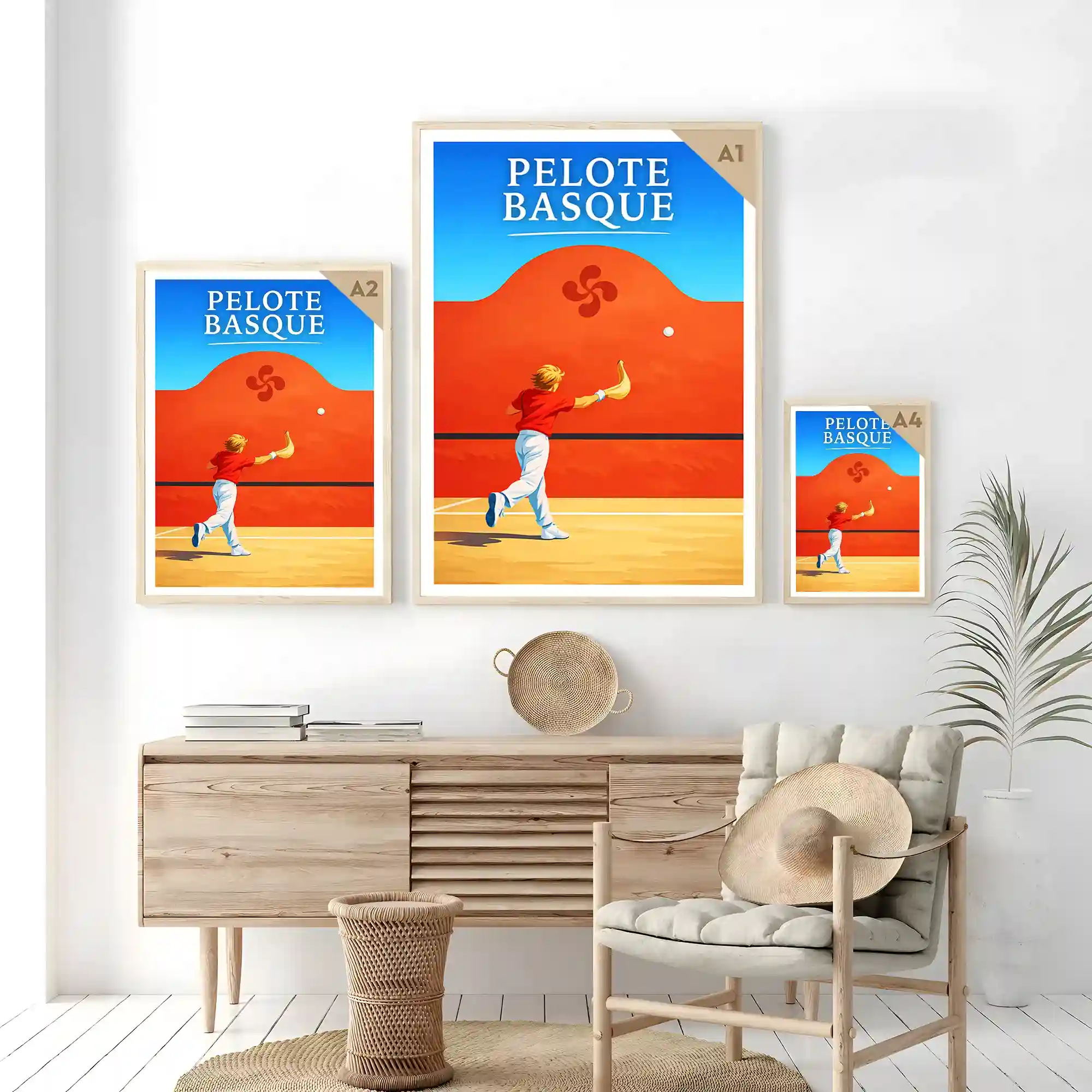Affiche - Pelote Basque - Image 7