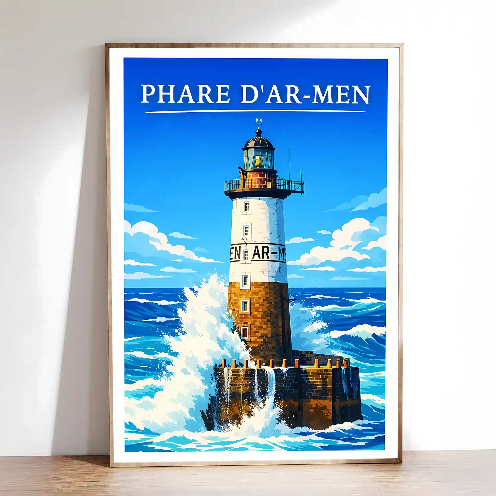 Affiche - Phare d'Ar-Men - Image 2