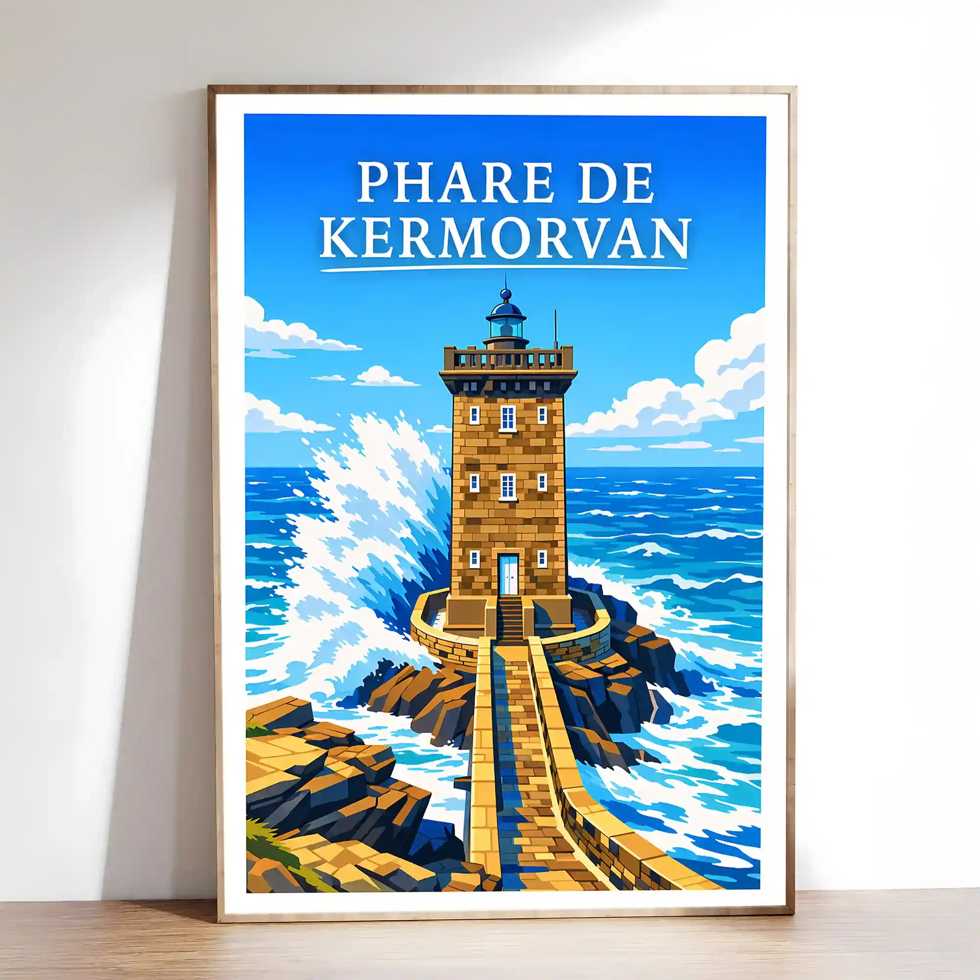 Affiche - Phare de Kermorvan - Image 2