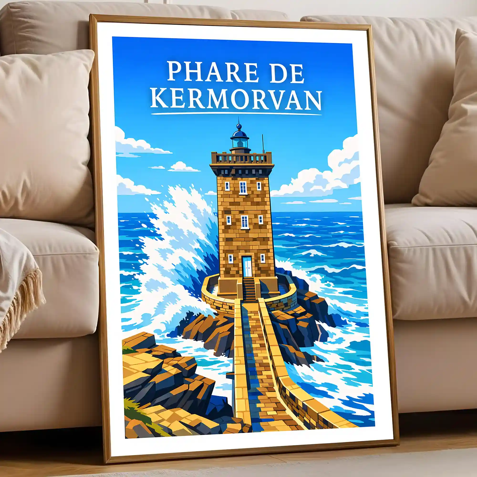 Affiche - Phare de Kermorvan - Image 5
