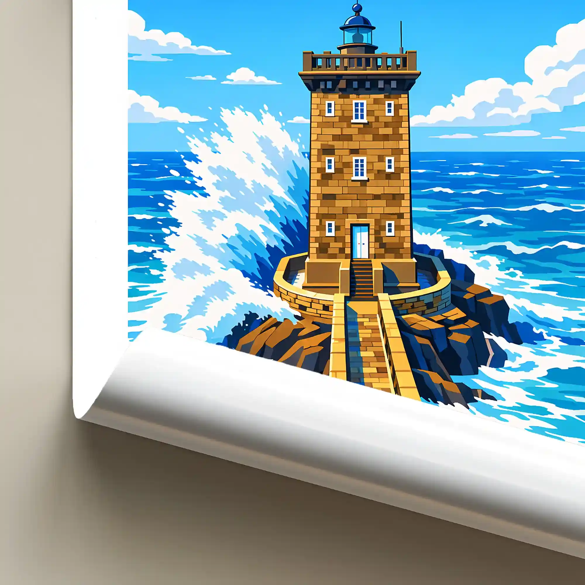 Affiche - Phare de Kermorvan - Image 6