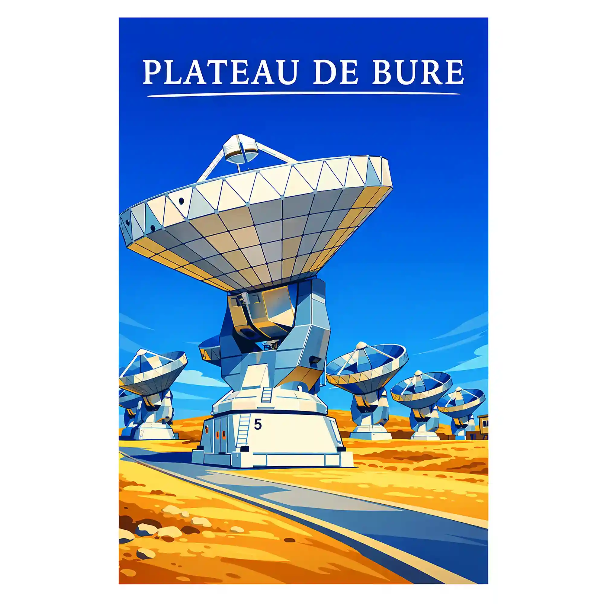 Affiche - Plateau de Bure