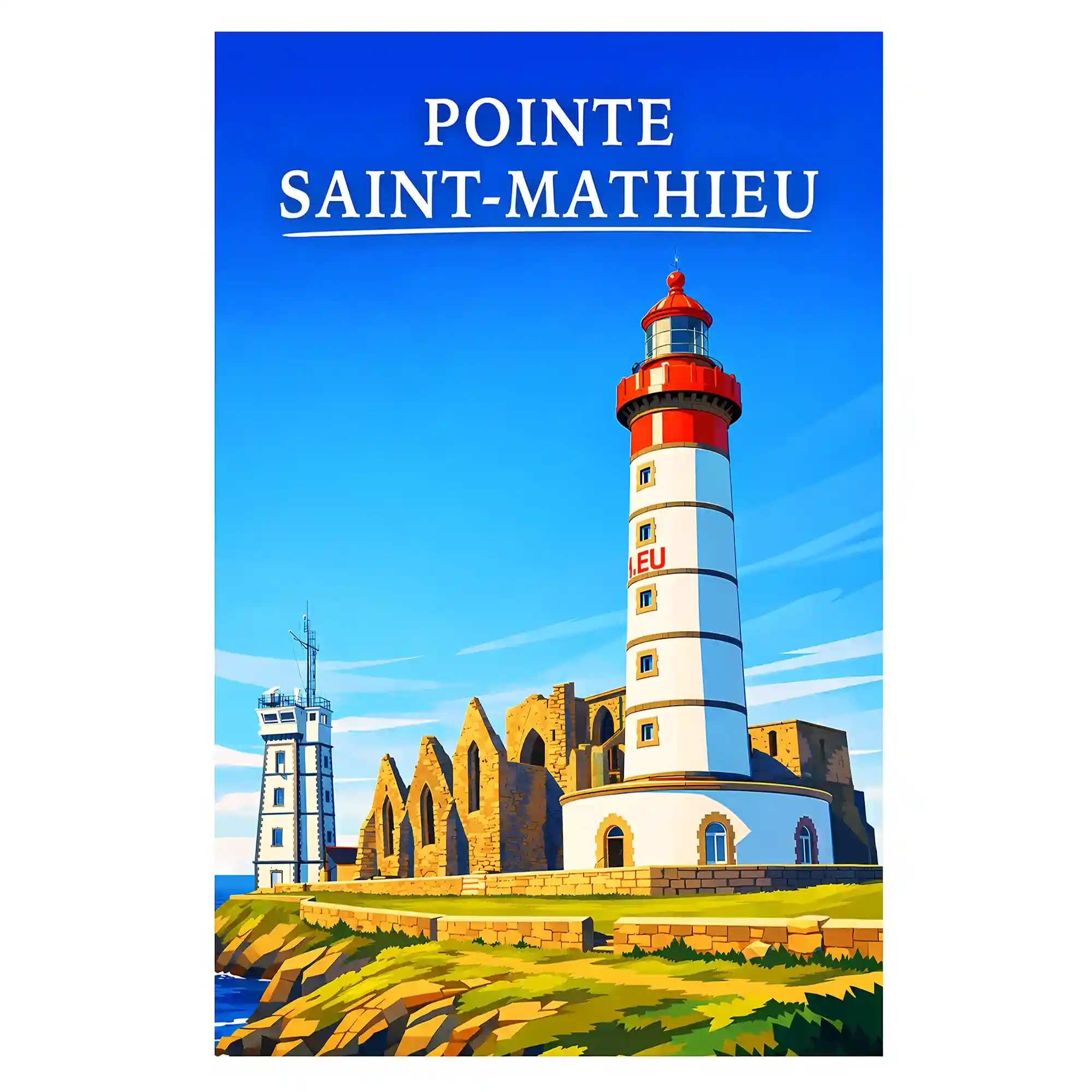 Affiche - Pointe Saint-Mathieu