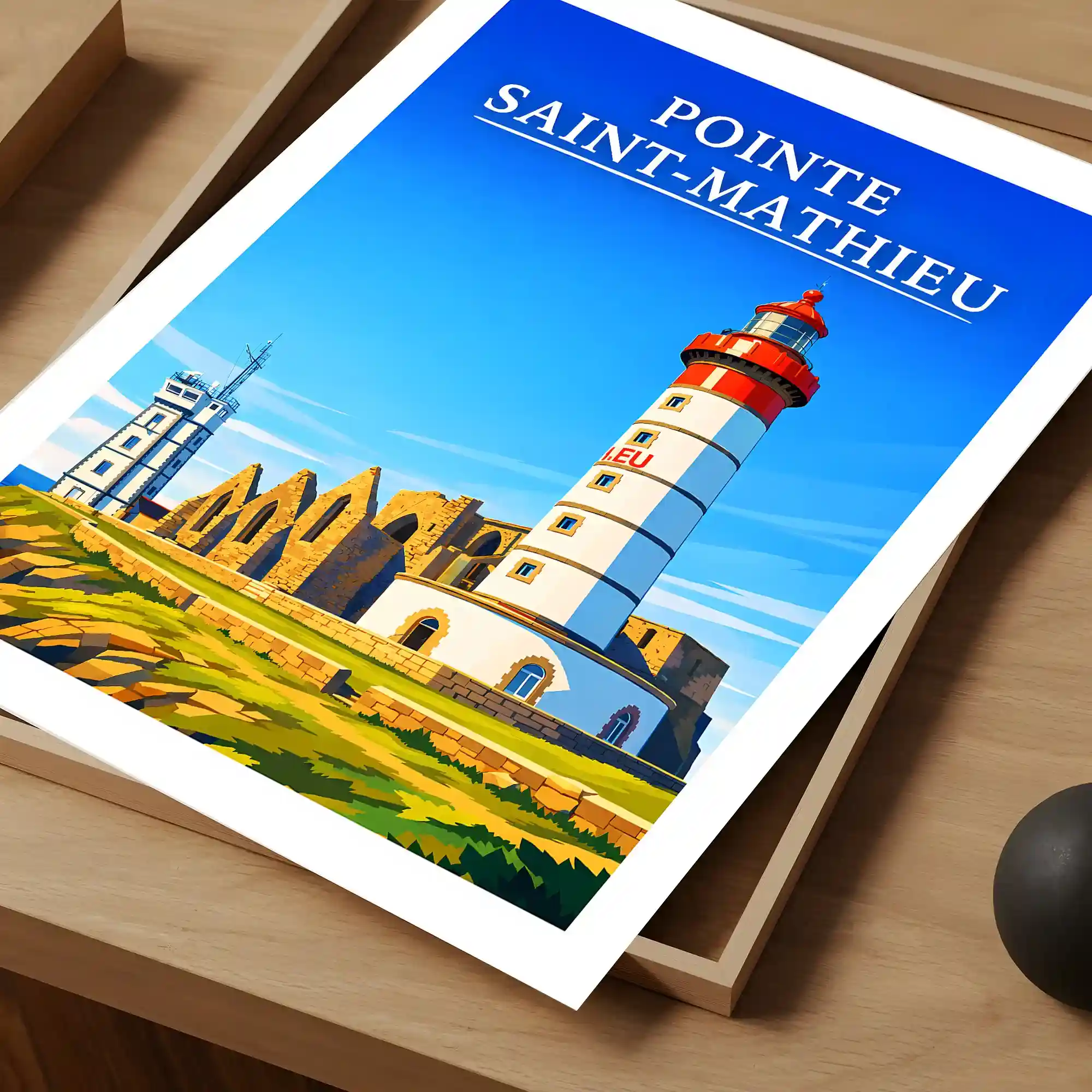 Affiche - Pointe Saint-Mathieu - Image 4