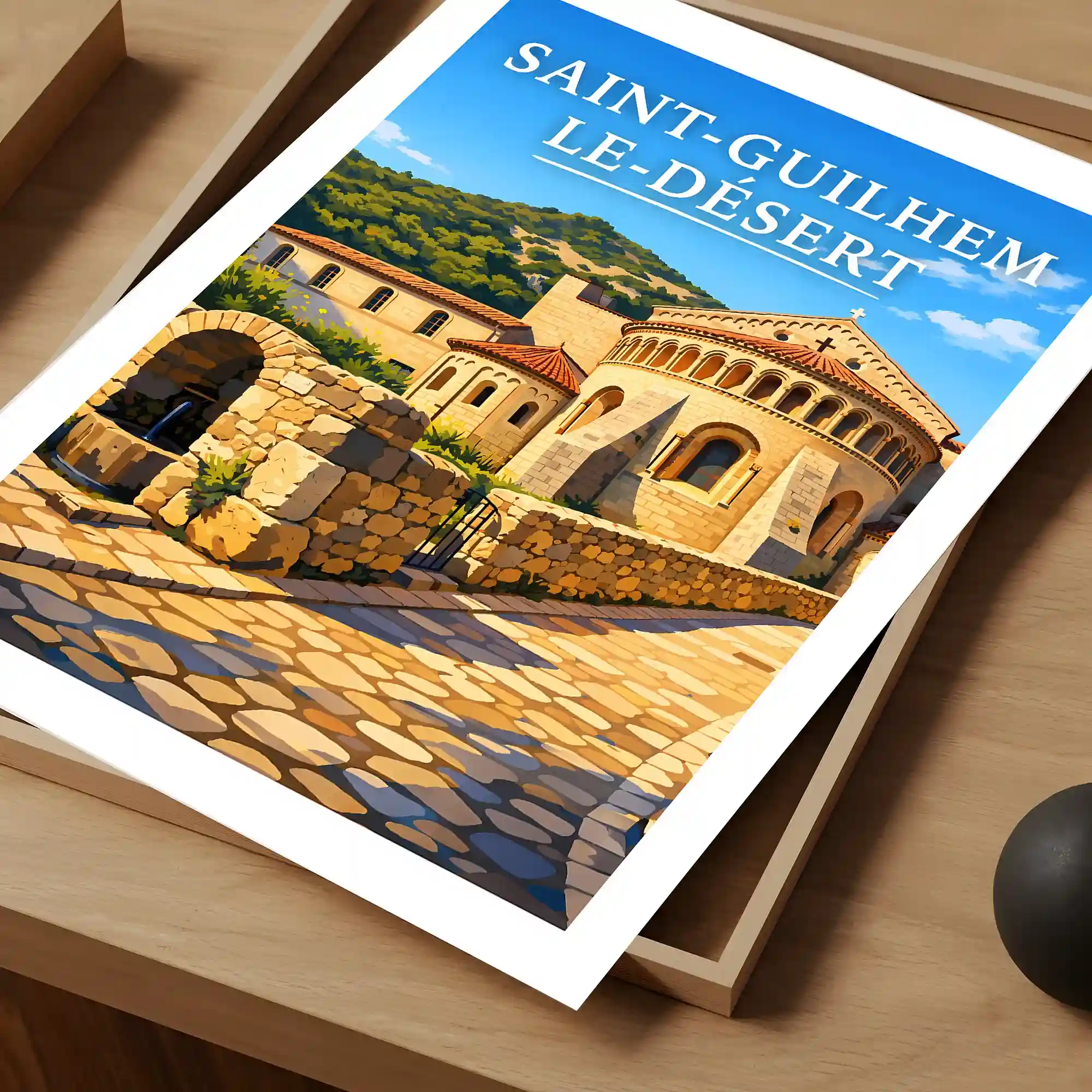 Affiche - Saint-Guilhem-le-Désert - Image 4