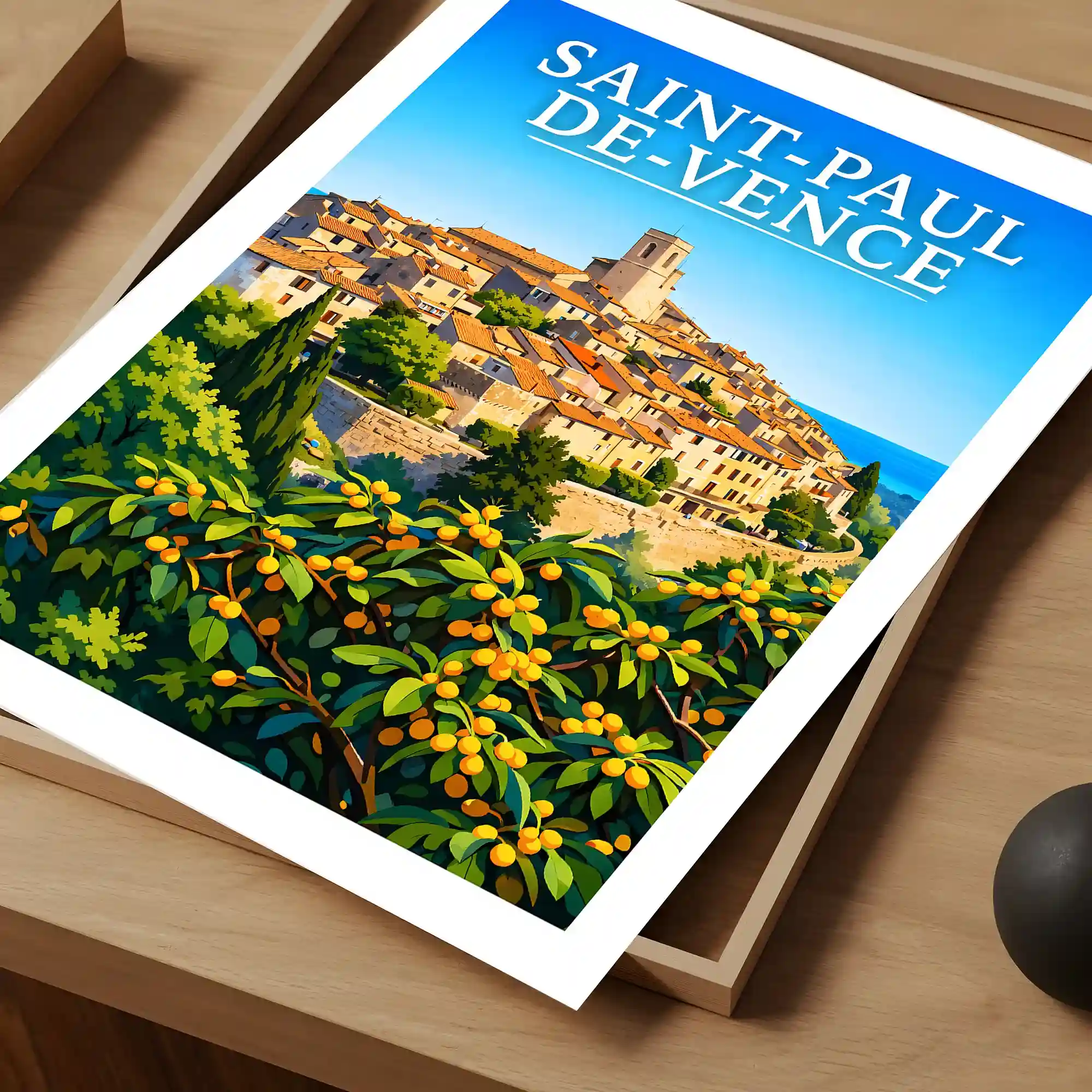 Affiche - Saint-Paul-de-Vence - Image 4