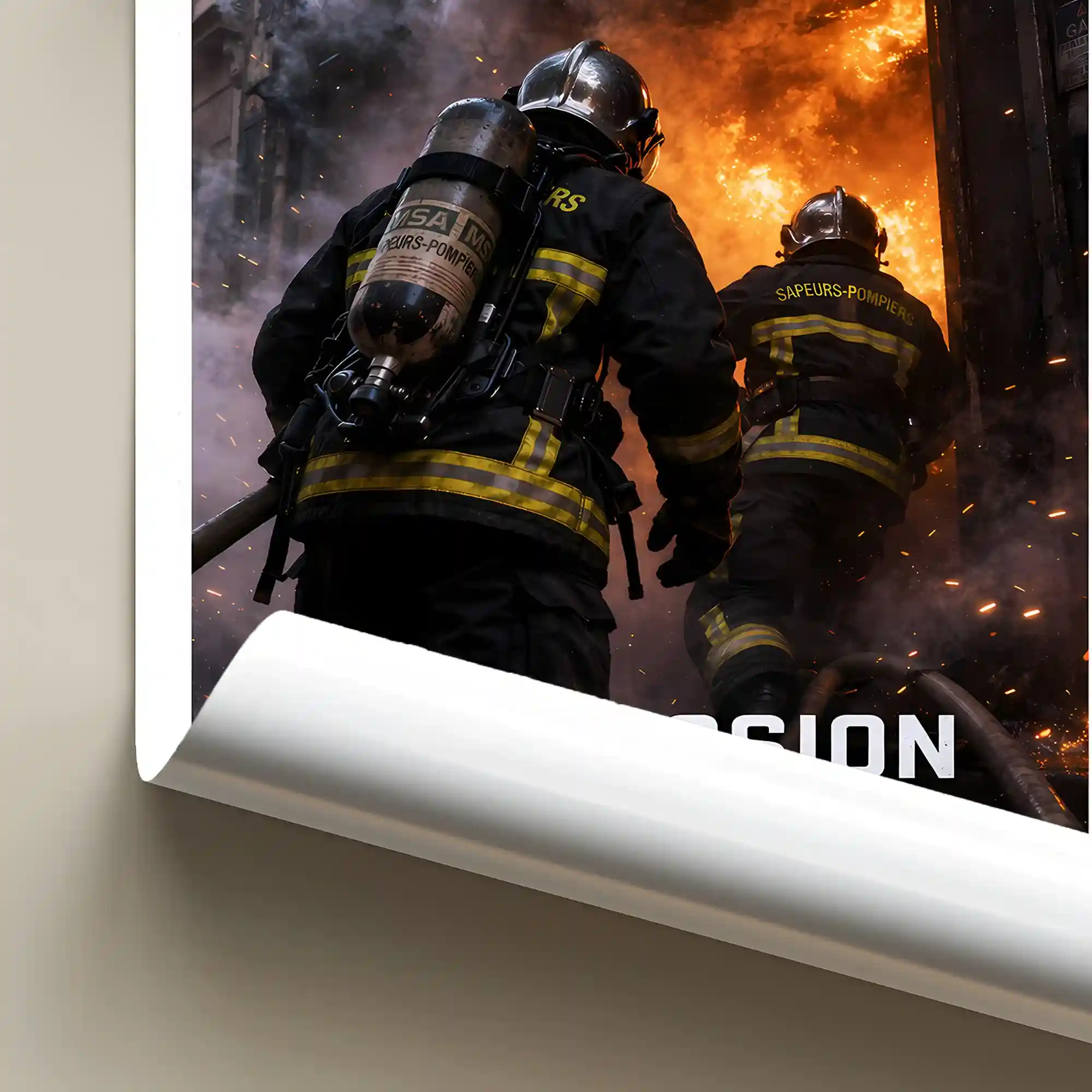 Affiche - Sapeurs-Pompiers - Image 6