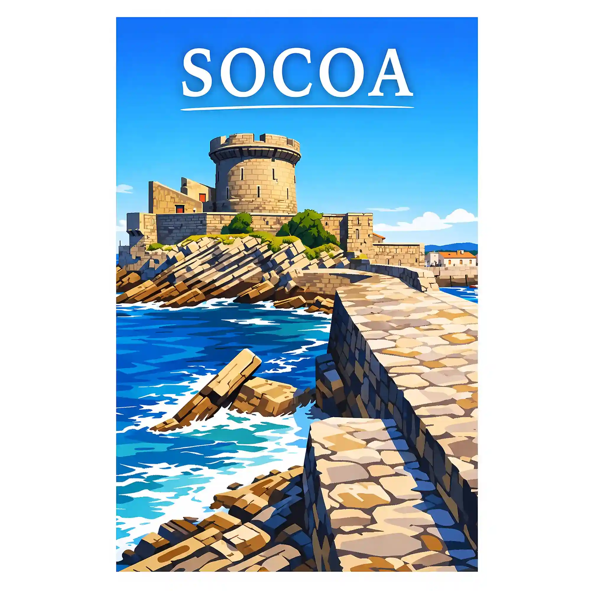 Affiche - Socoa