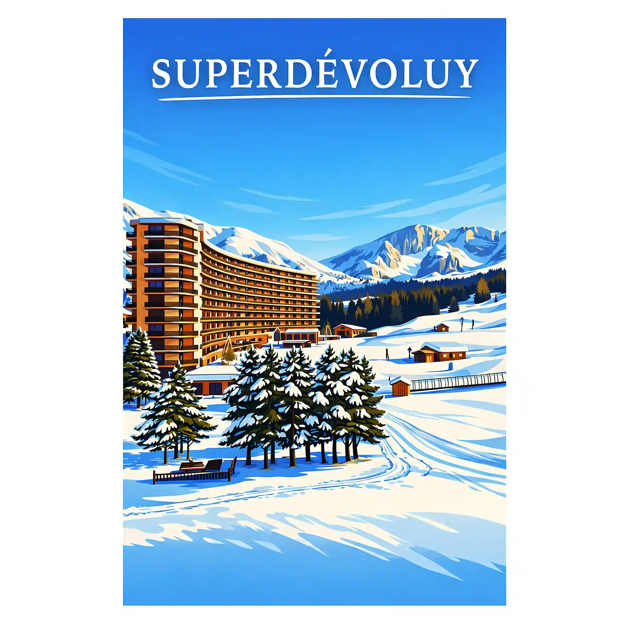 Affiche - SuperDévoluy