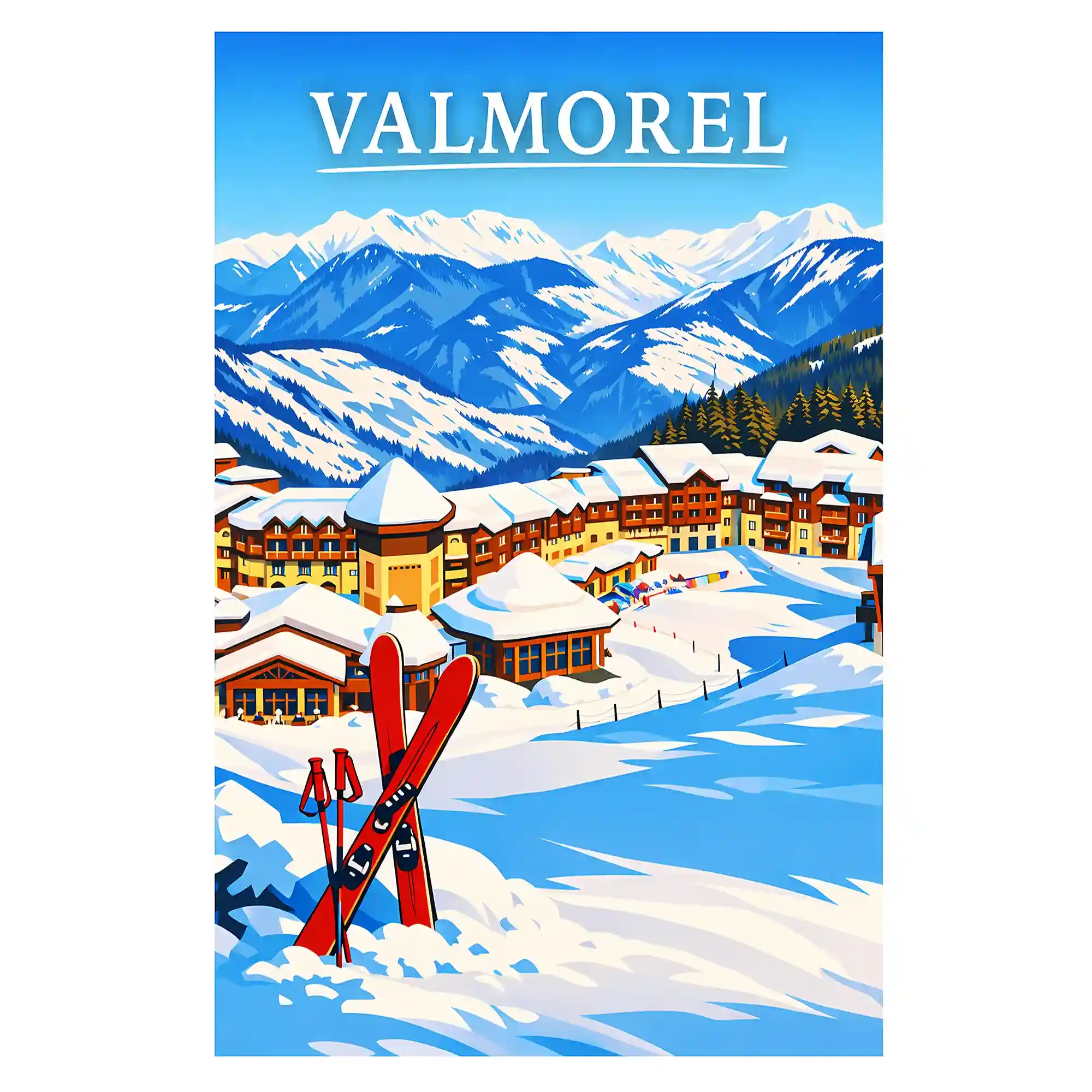 Affiche - Valmorel