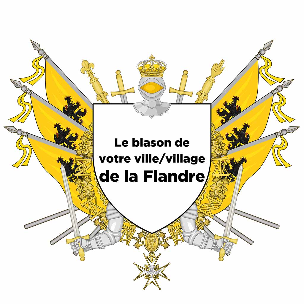 Blason personnalisé de votre ville ou village sur nos drapeaux - Image 11