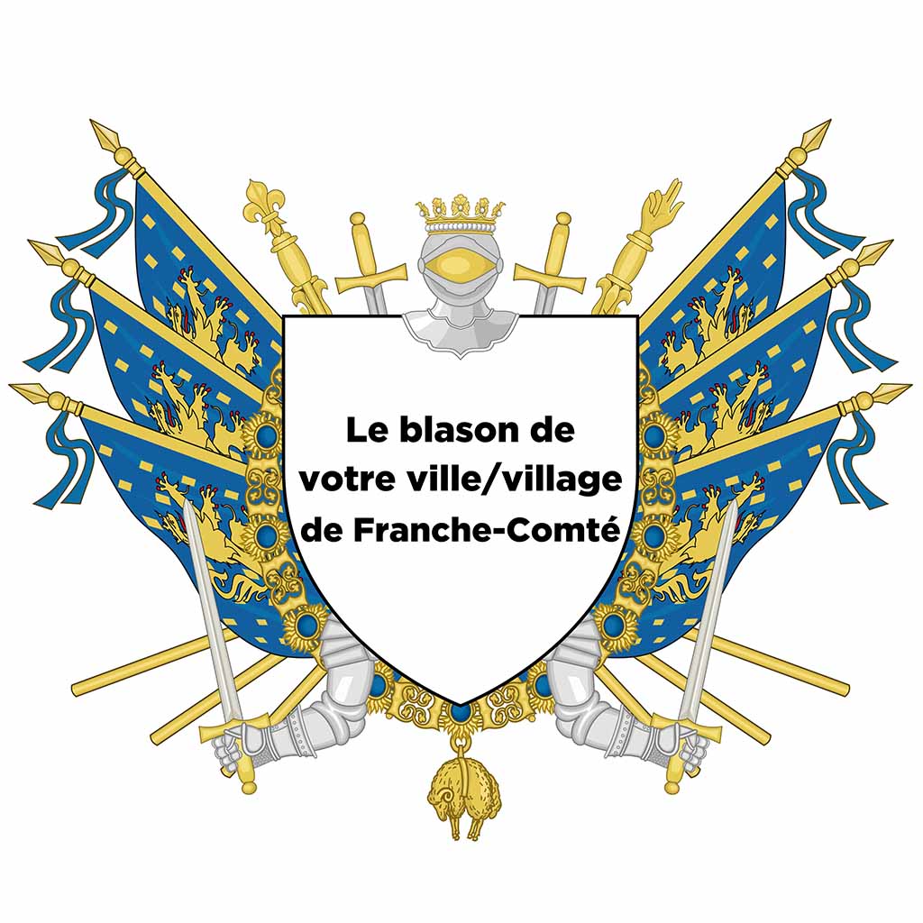 Blason personnalisé de votre ville ou village sur nos drapeaux - Image 12