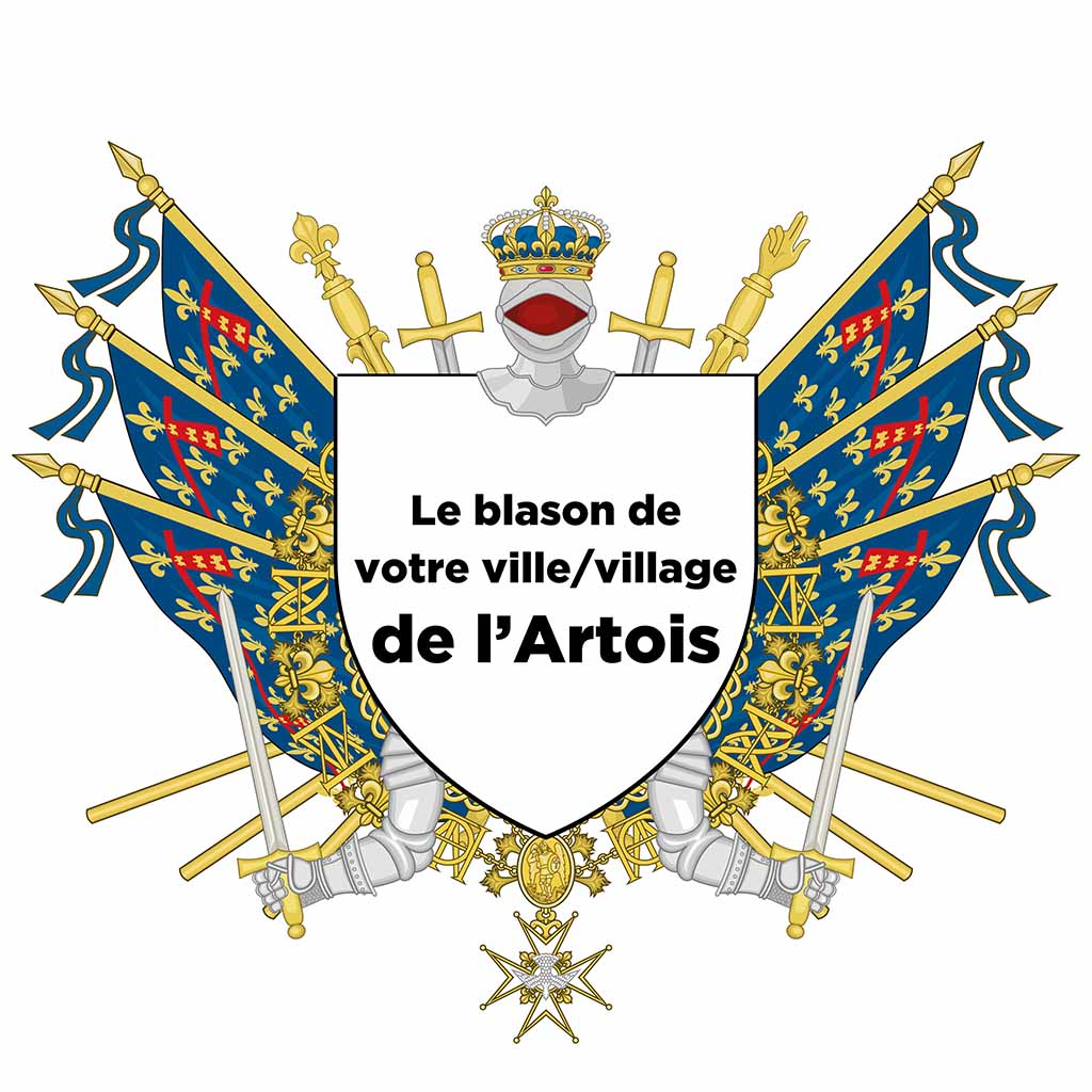 Blason personnalisé de votre ville ou village sur nos drapeaux - Image 3