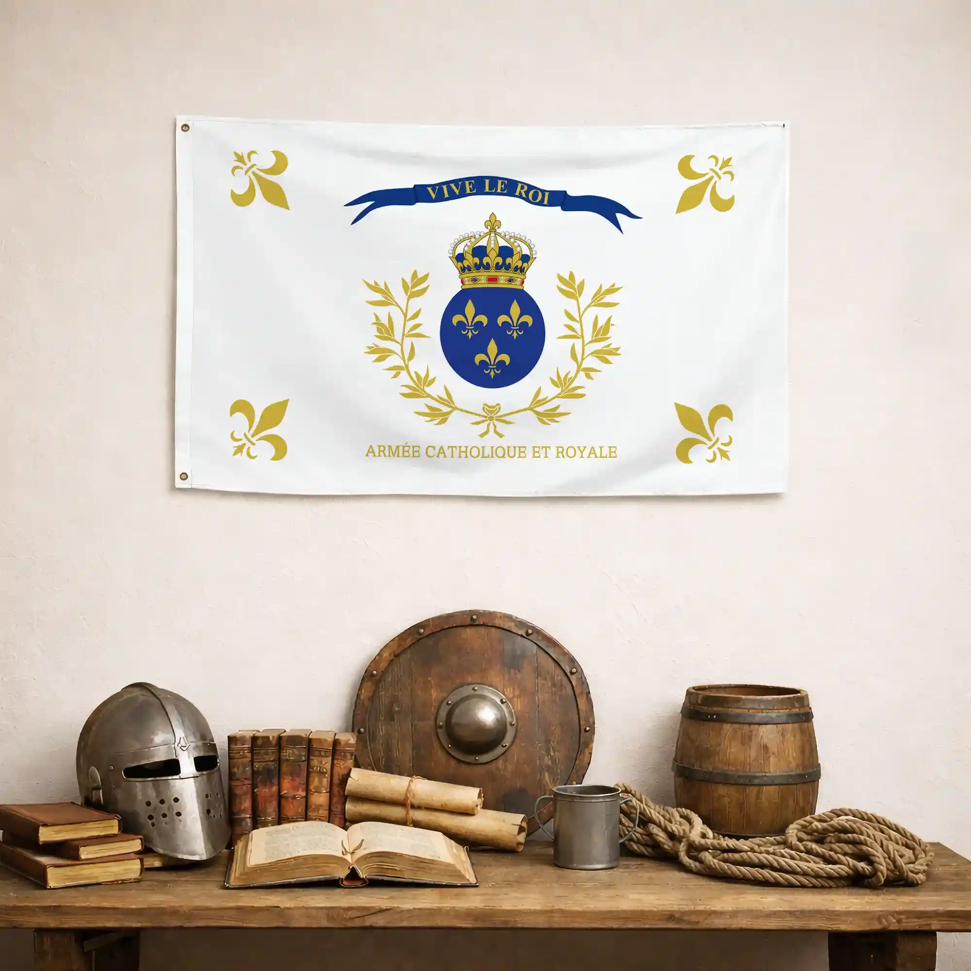 Drapeau - Armée Catholique et Royale - Image 4