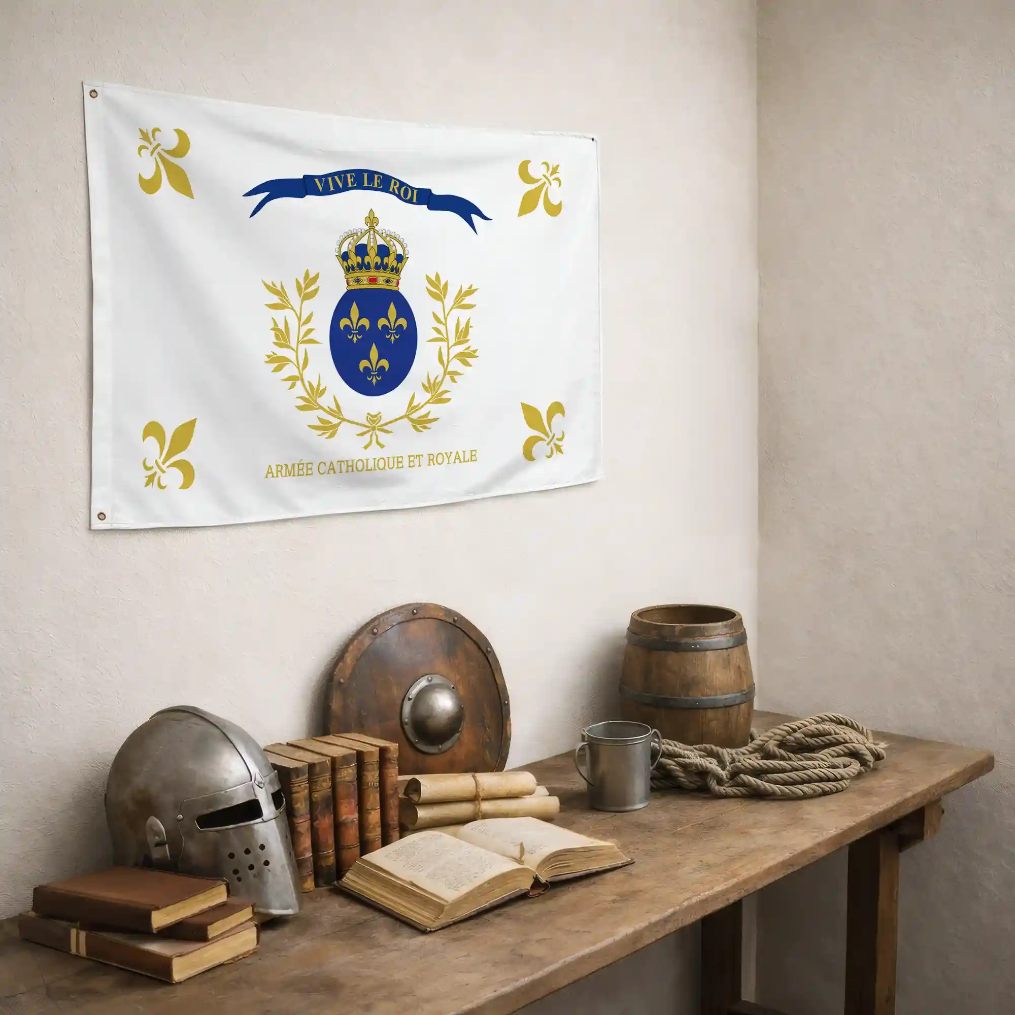 Drapeau - Armée Catholique et Royale - Image 5