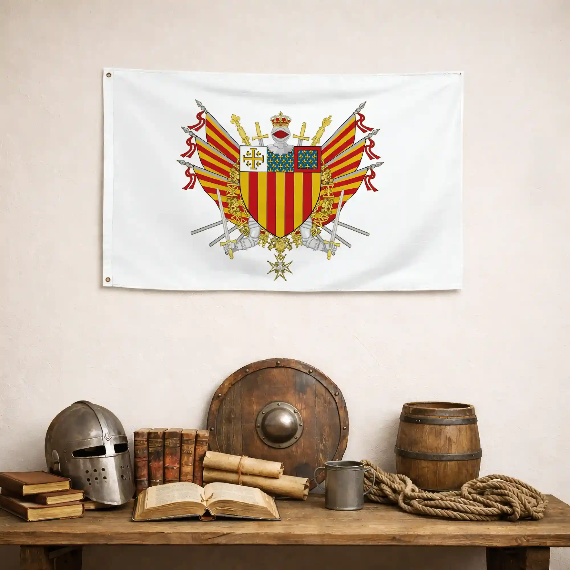 Drapeau - Blason d'Aix-en-Provence - Image 4