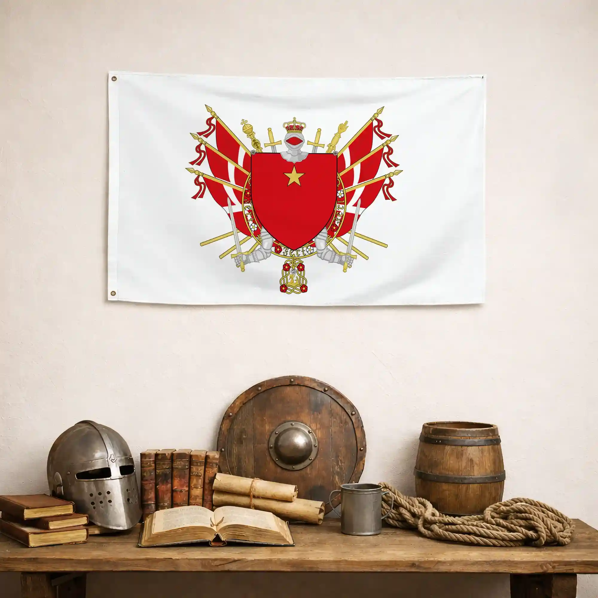 Drapeau - Blason d'Aix-les-Bains - Image 4