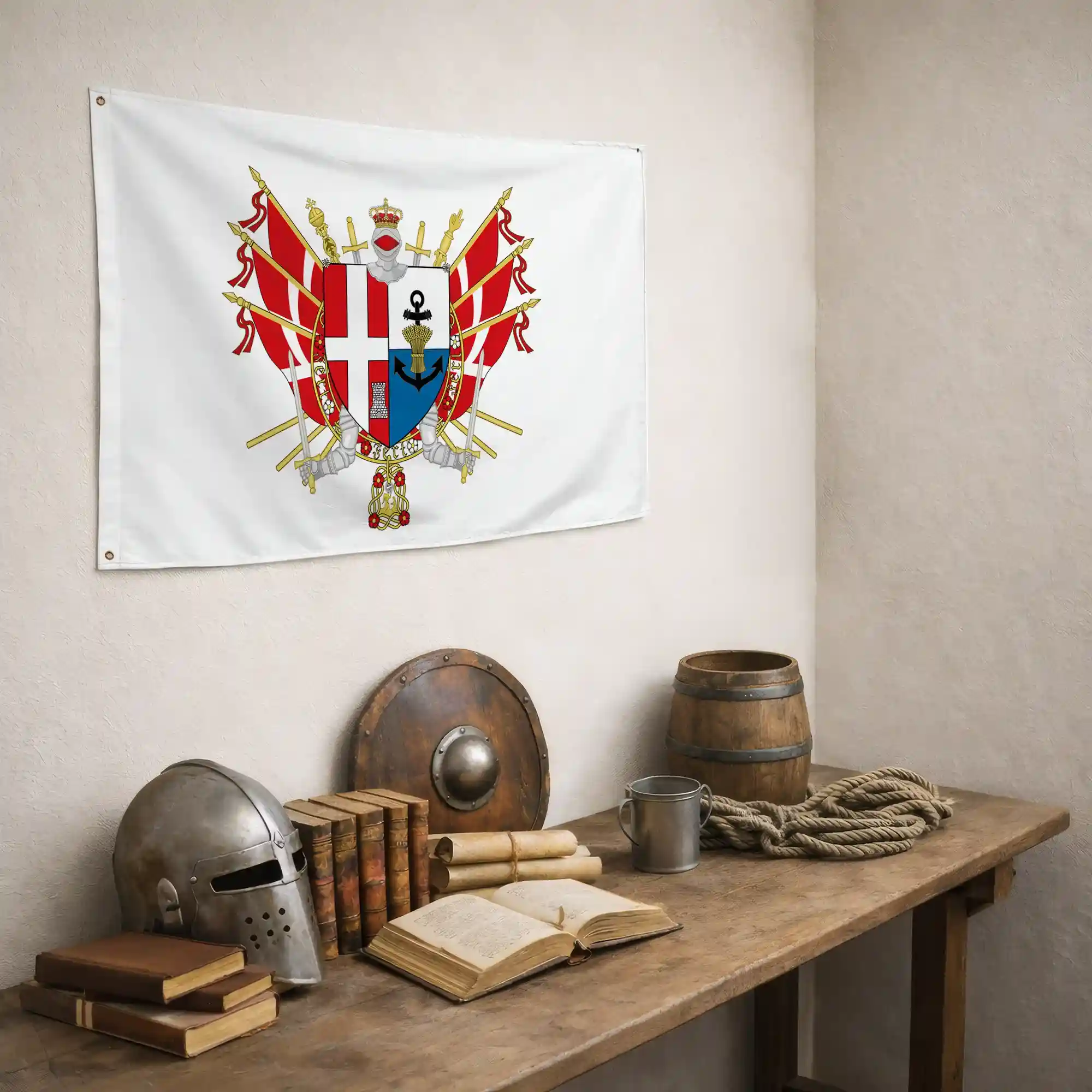 Drapeau - Blason d'Albertville - Image 5