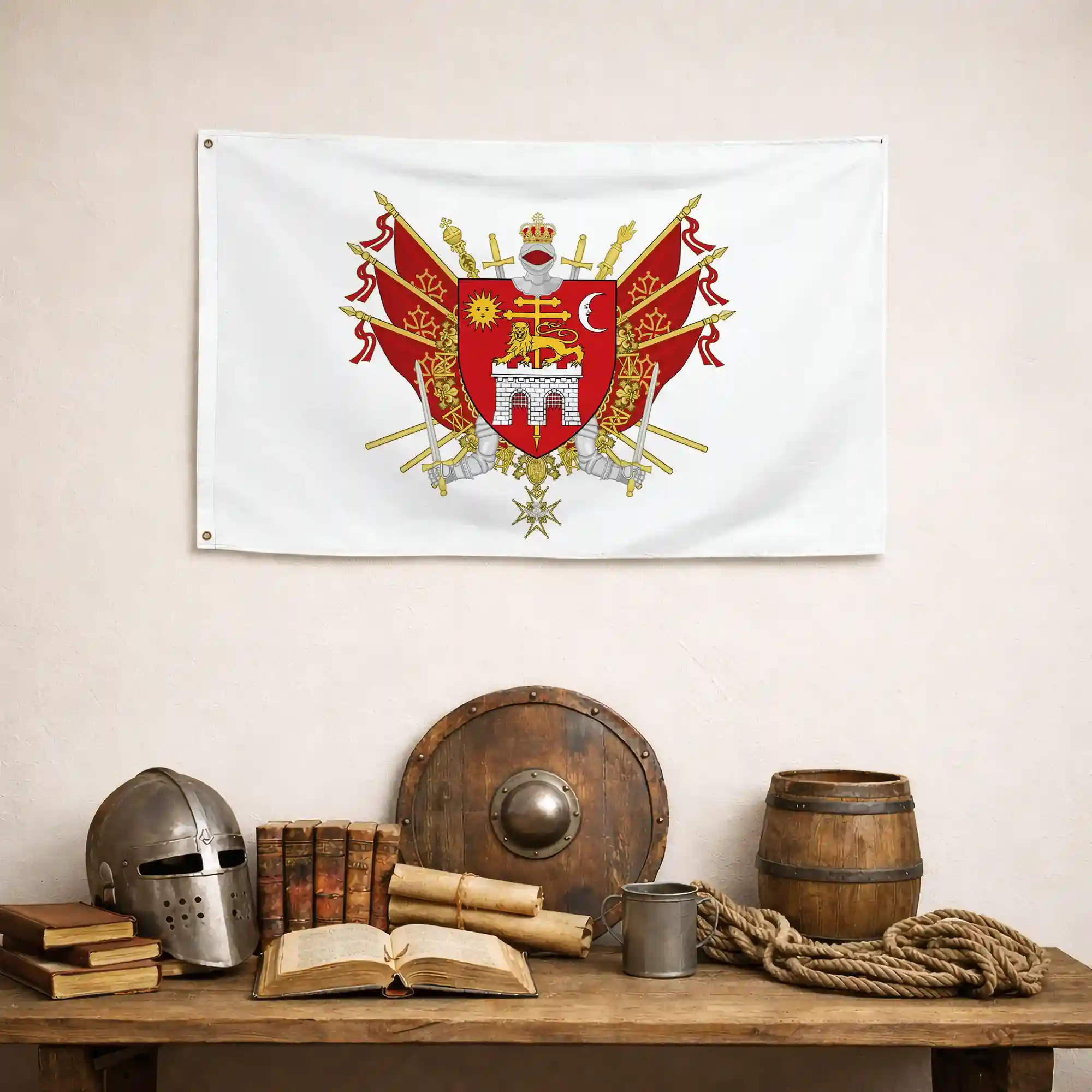 Drapeau - Blason d'Albi - Image 4