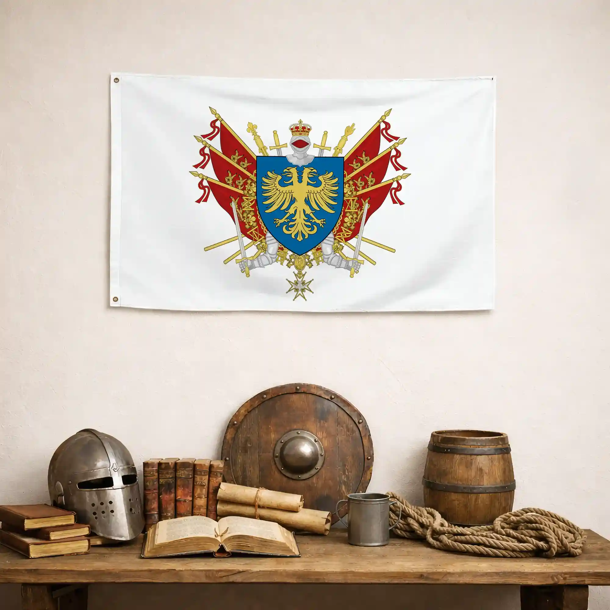 Drapeau - Blason d'Alençon - Image 4