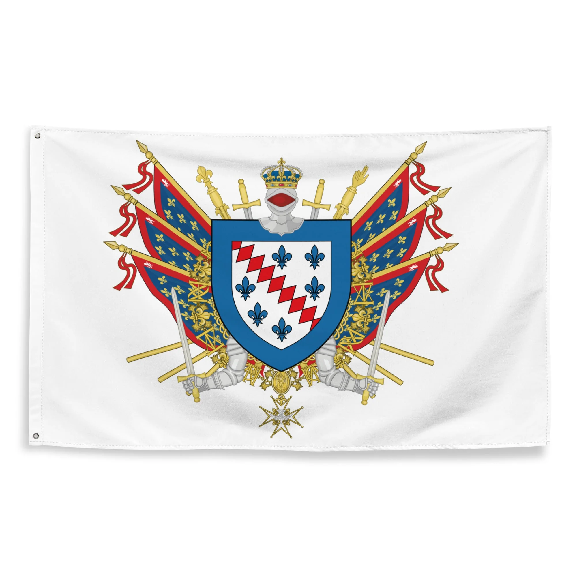 Drapeau - Blason d'Allonnes