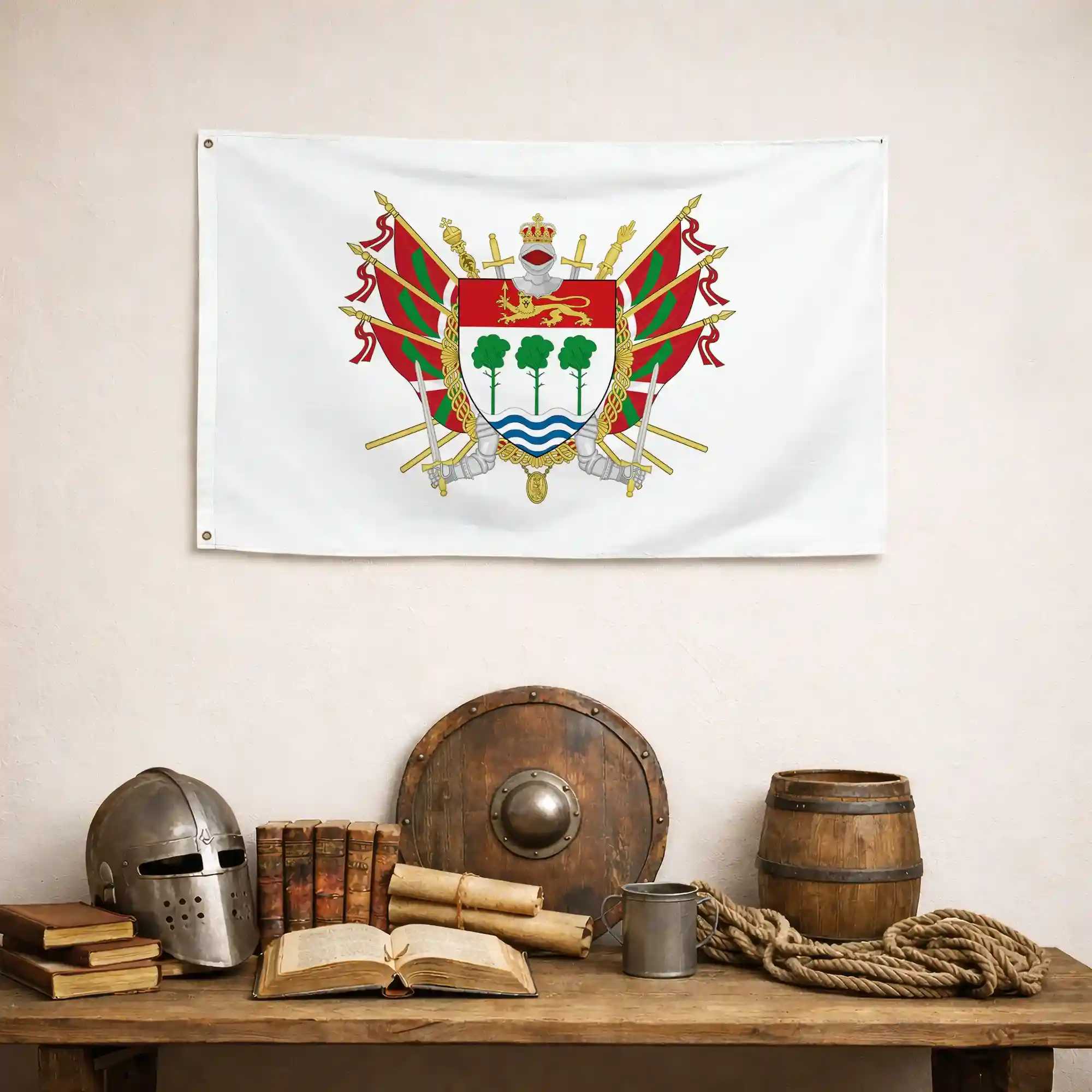 Drapeau - Blason d'Anglet - Image 4
