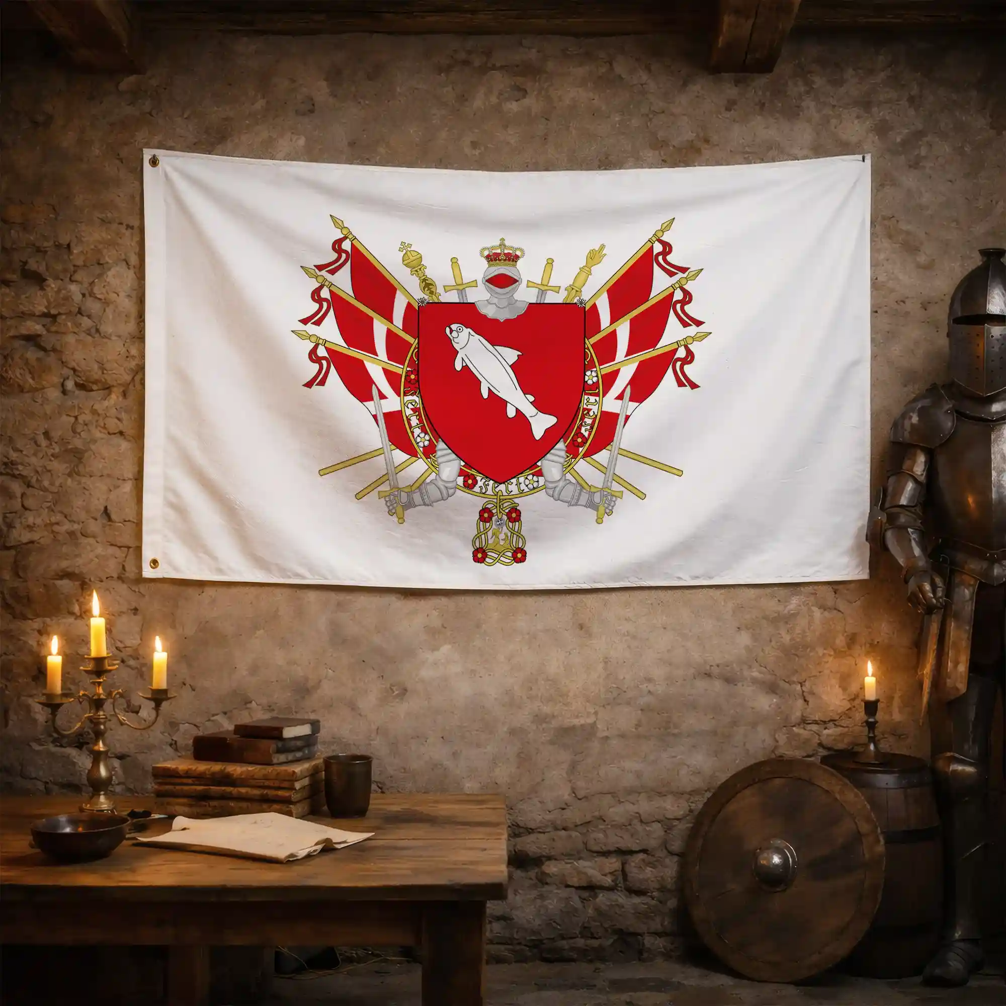 Drapeau - Blason d'Annecy - Image 3