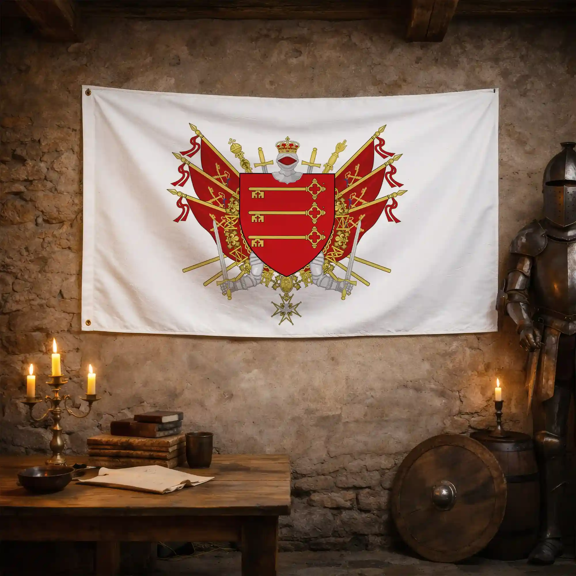 Drapeau - Blason d'Avignon - Image 3