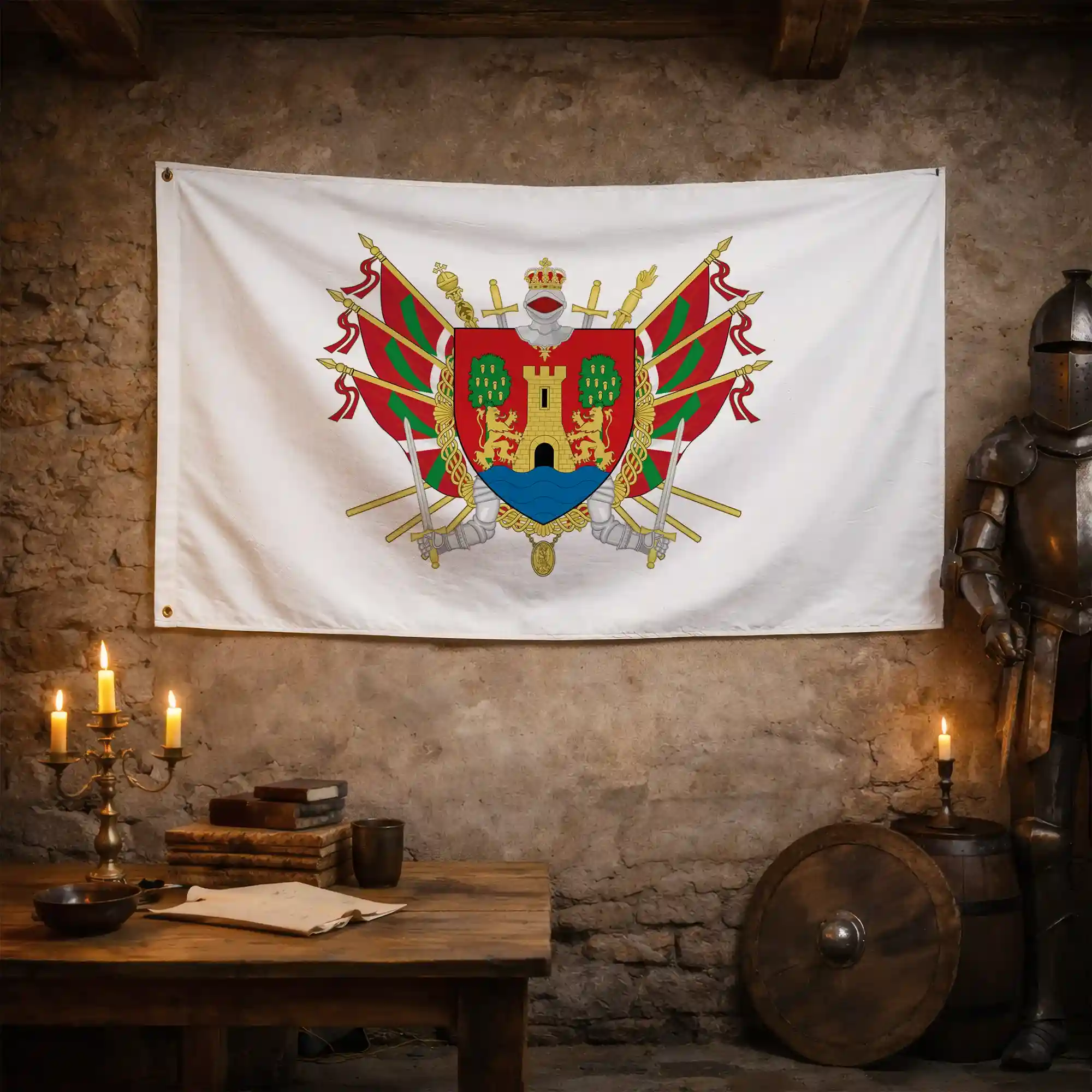 Drapeau - Blason de Bayonne - Image 3