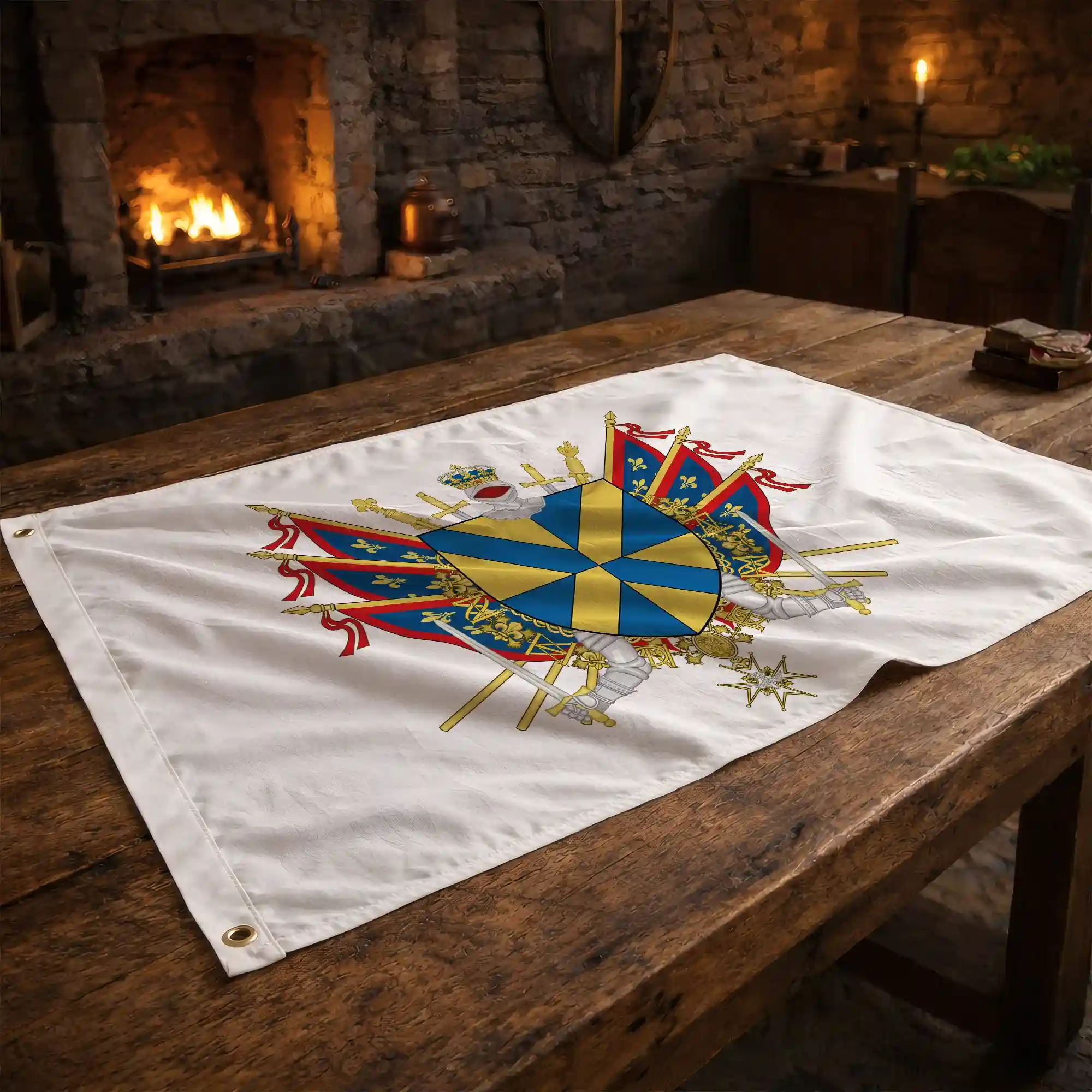 Drapeau - Blason de Beaupréau-en-Mauges - Image 2