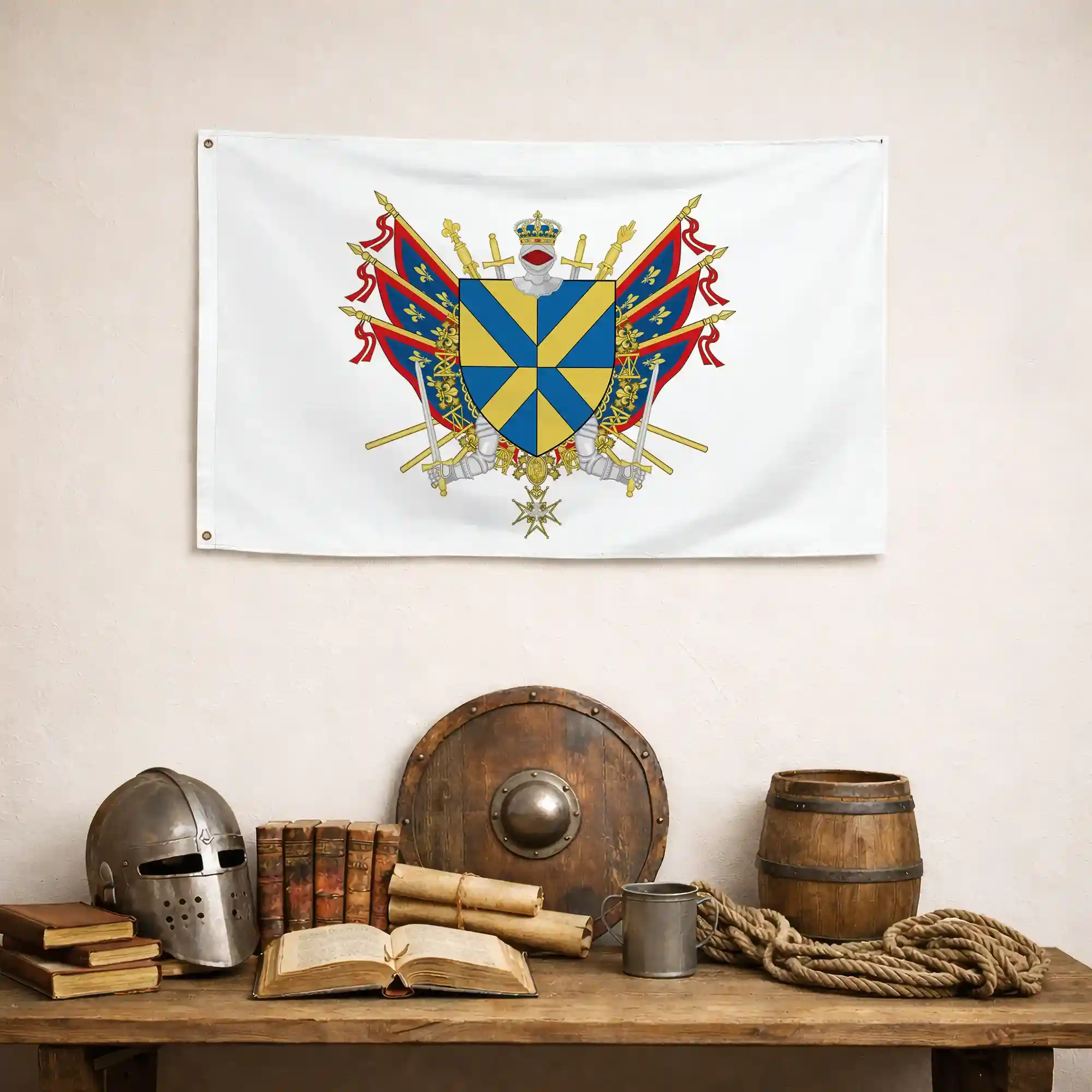Drapeau - Blason de Beaupréau-en-Mauges - Image 5