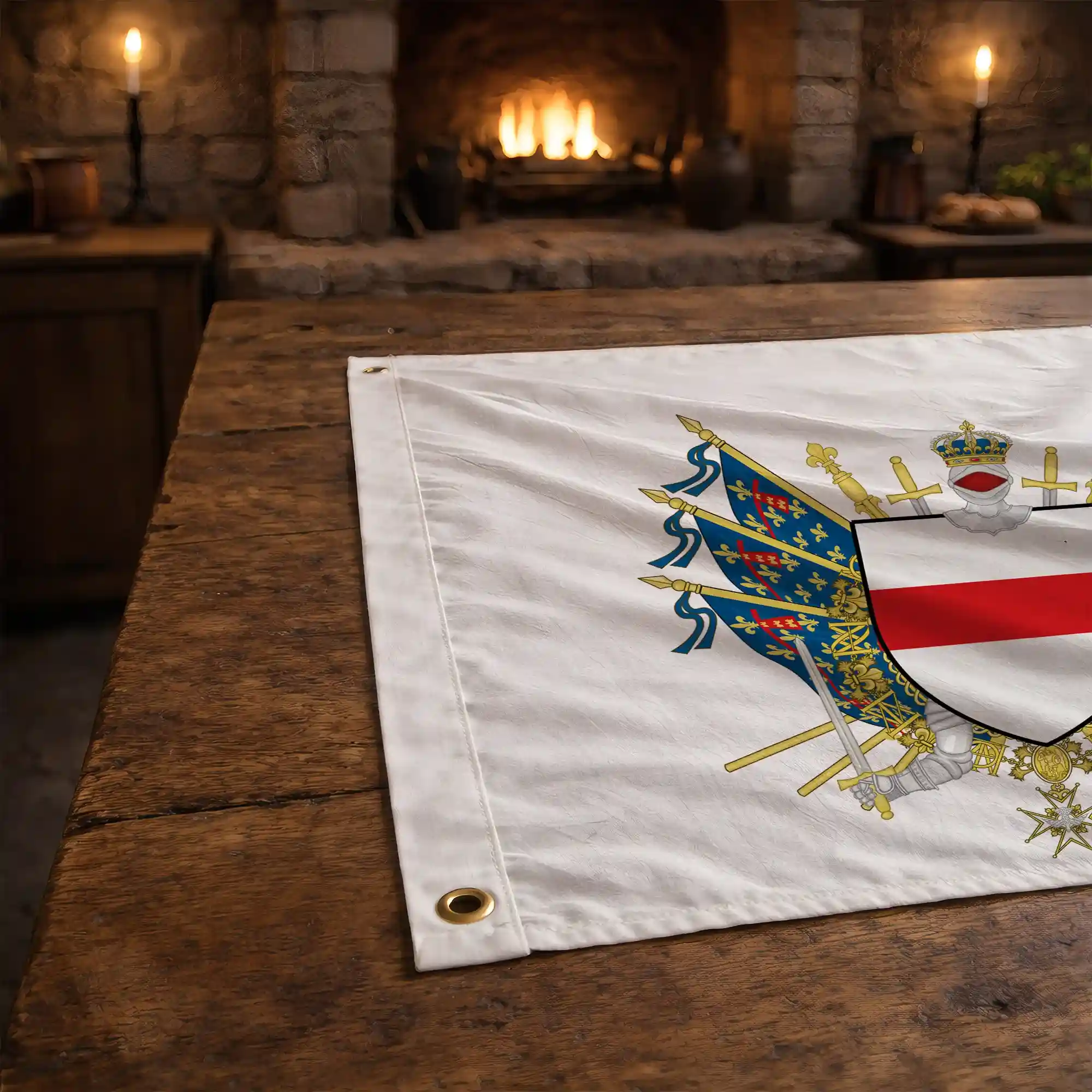 Drapeau - Blason de Béthune - Image 3