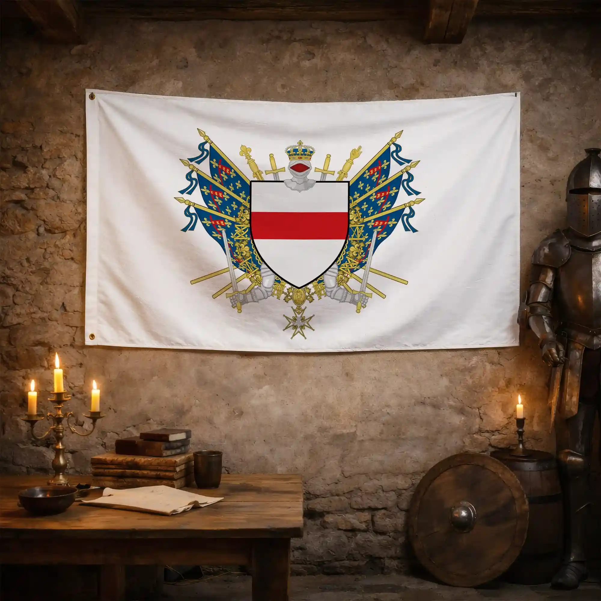 Drapeau - Blason de Béthune - Image 4