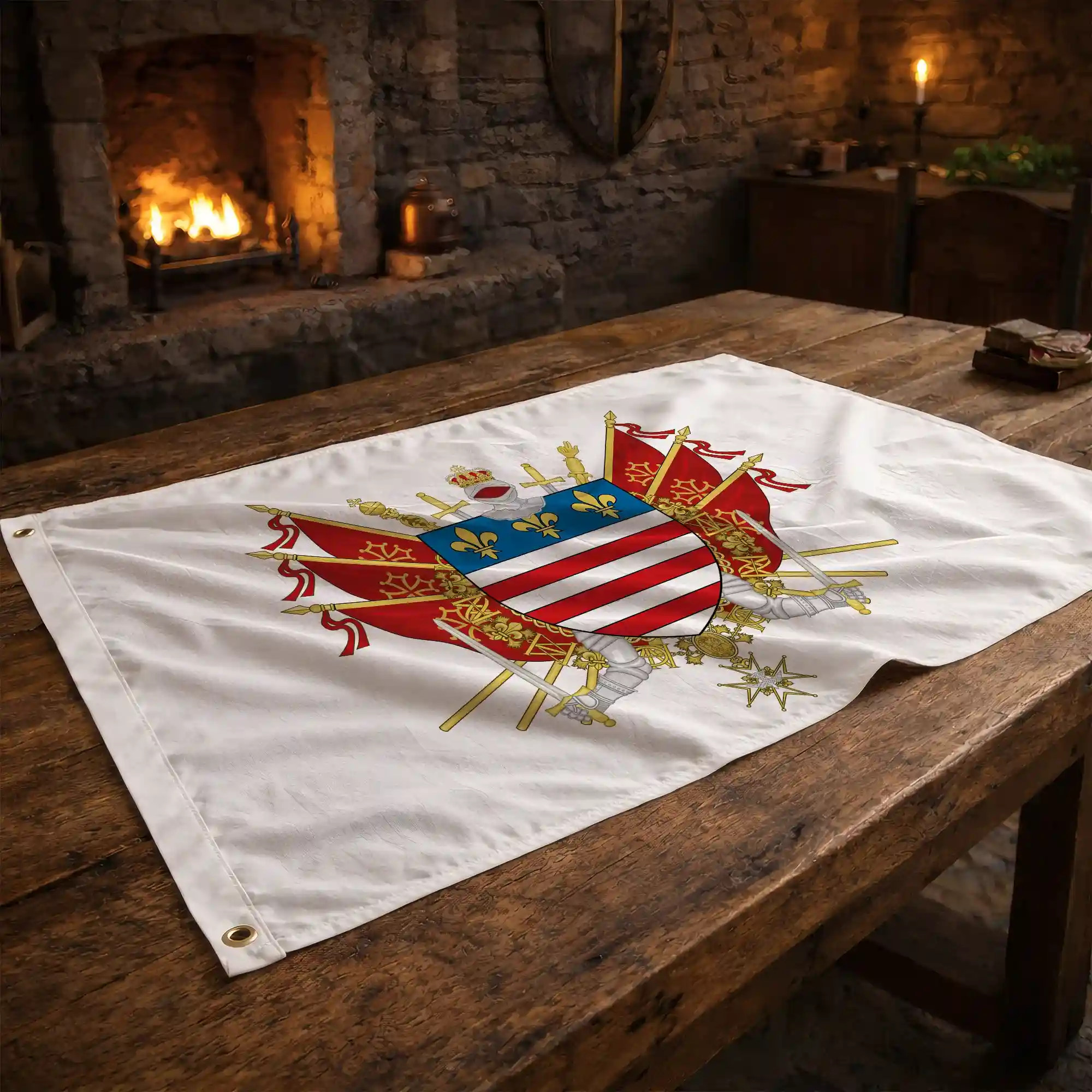 Drapeau - Blason de Béziers - Image 2