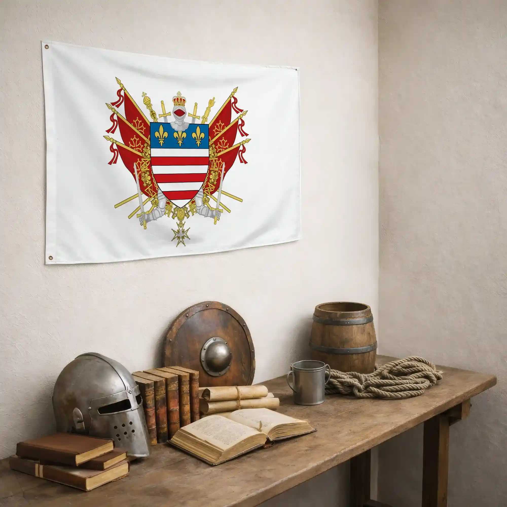 Drapeau - Blason de Béziers - Image 5