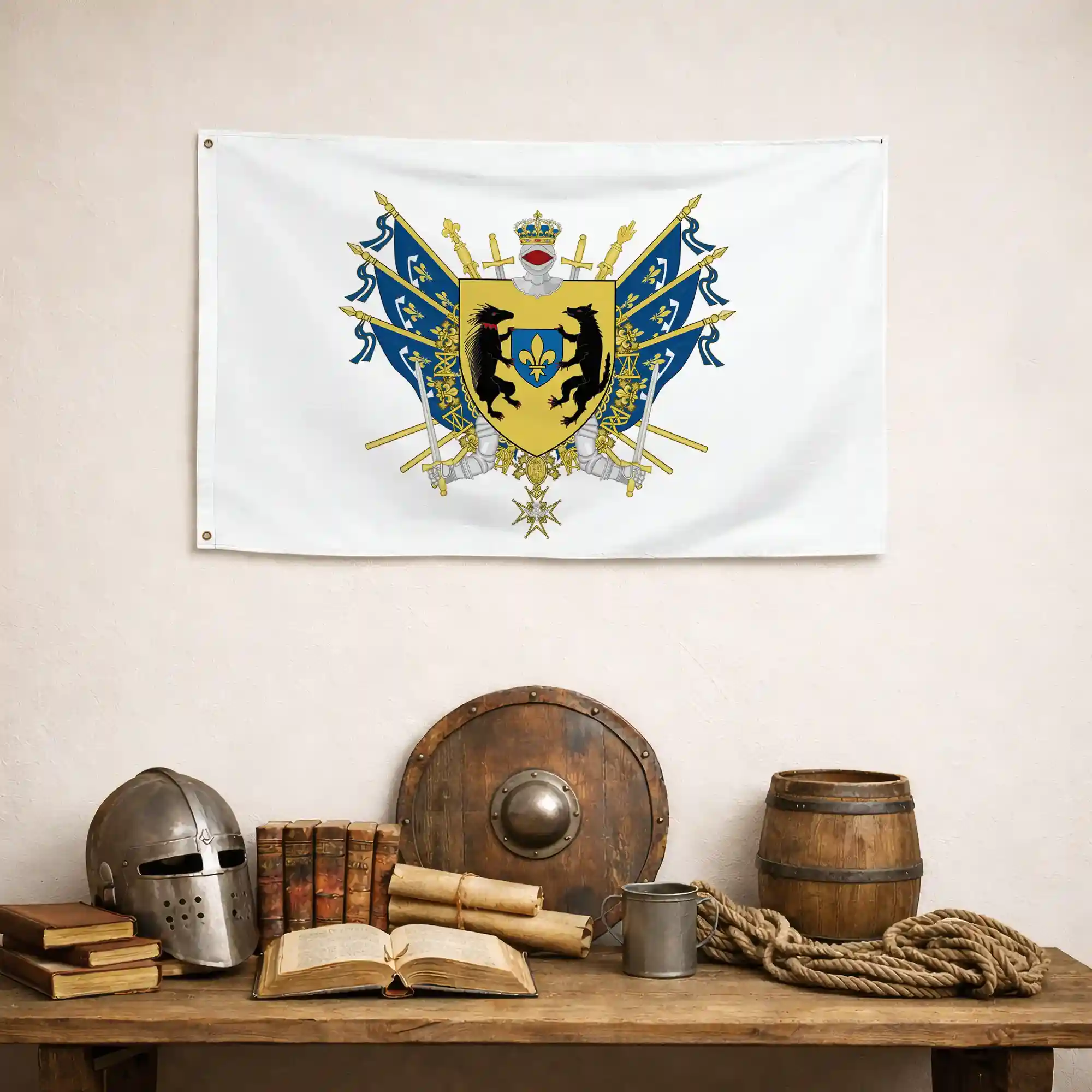 Drapeau - Blason de Blois - Image 4