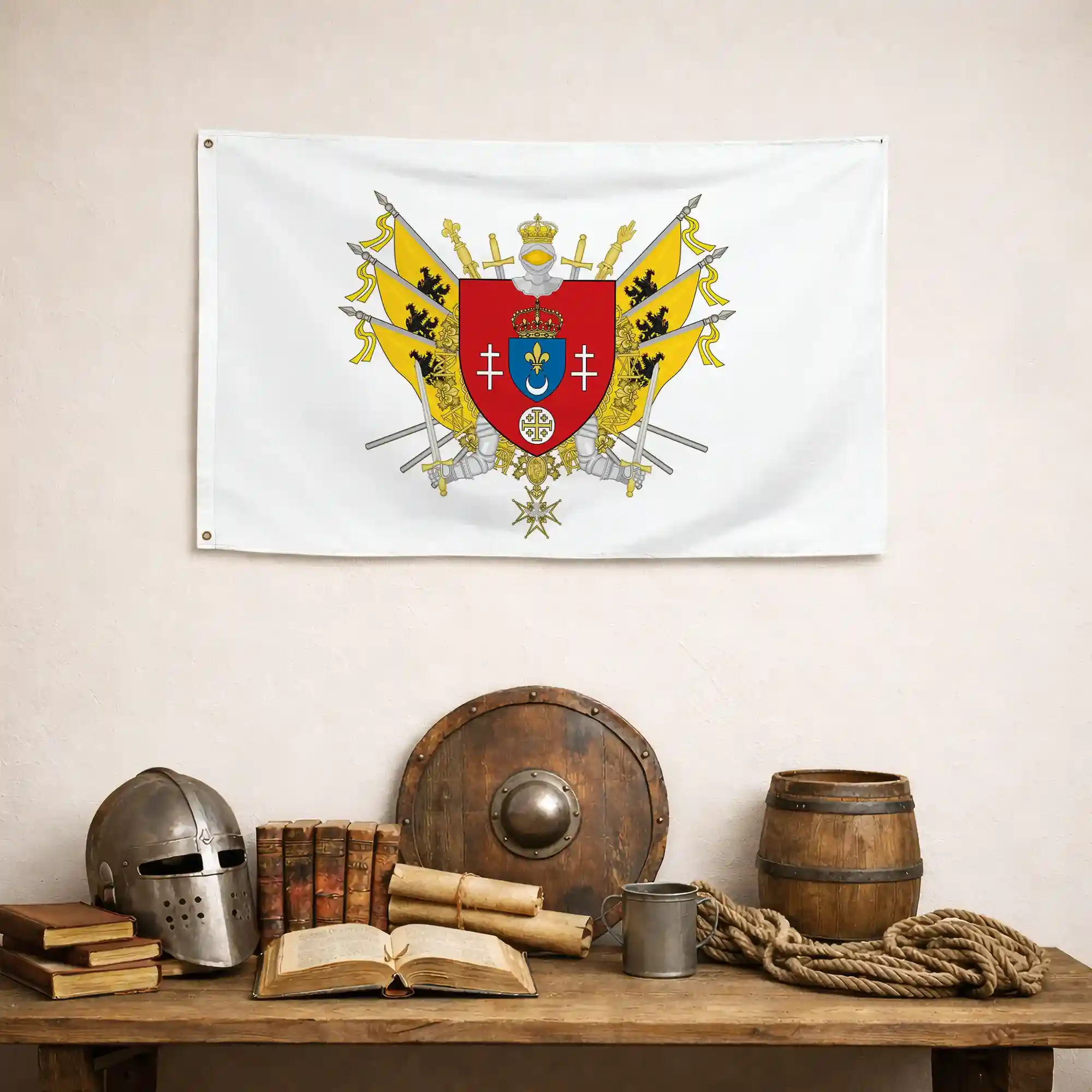 Drapeau - Blason de Calais - Image 4