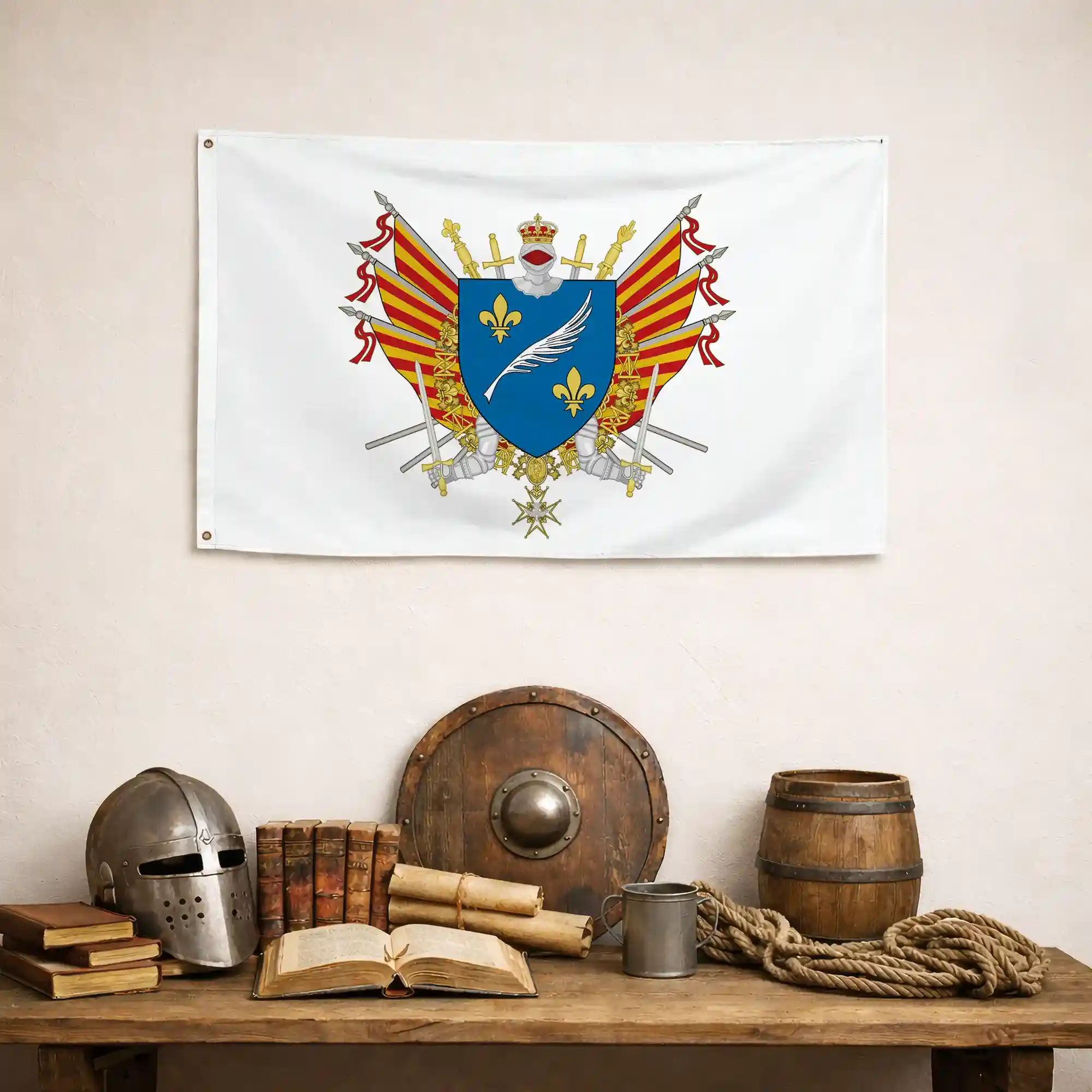 Drapeau - Blason de Cannes - Image 4