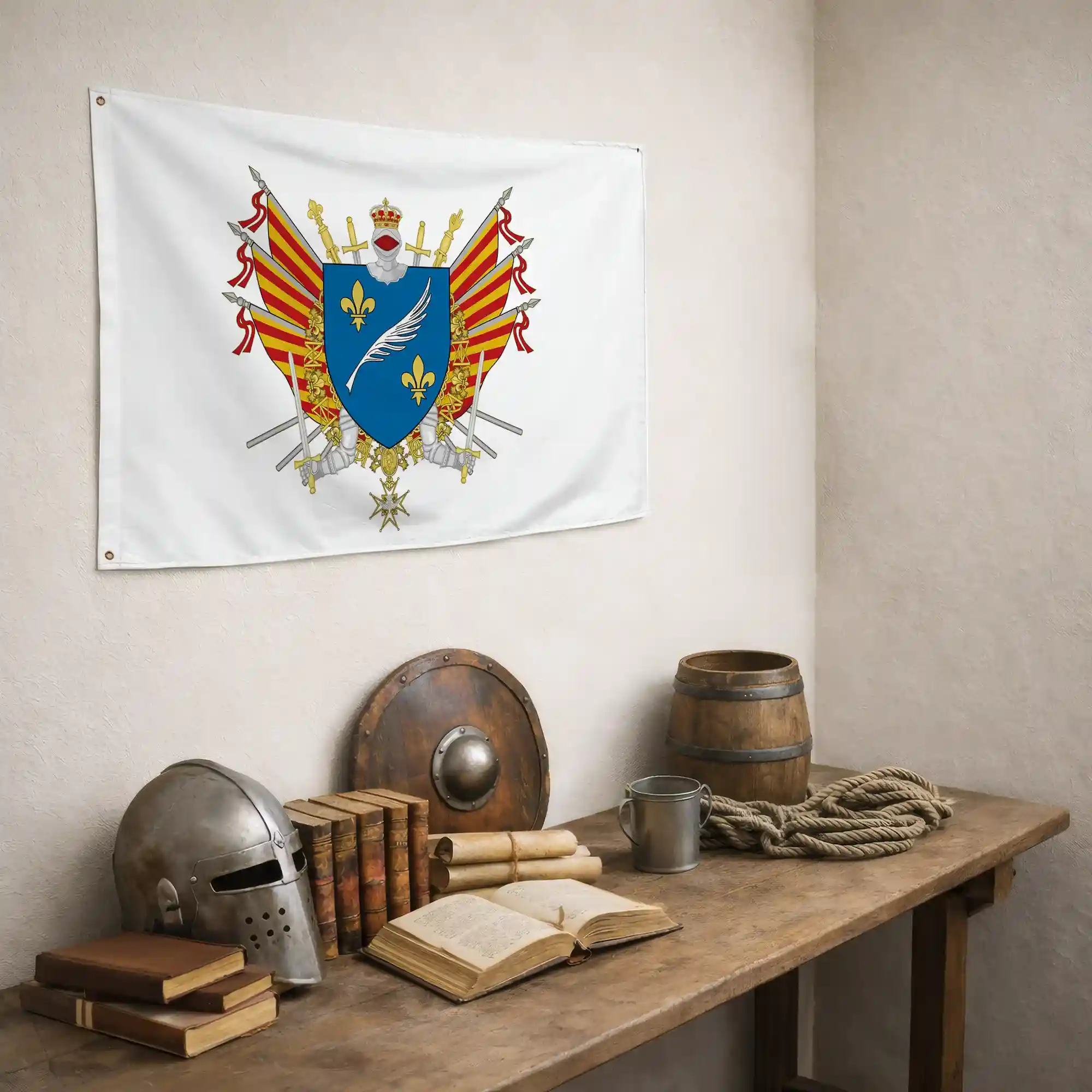 Drapeau - Blason de Cannes - Image 5