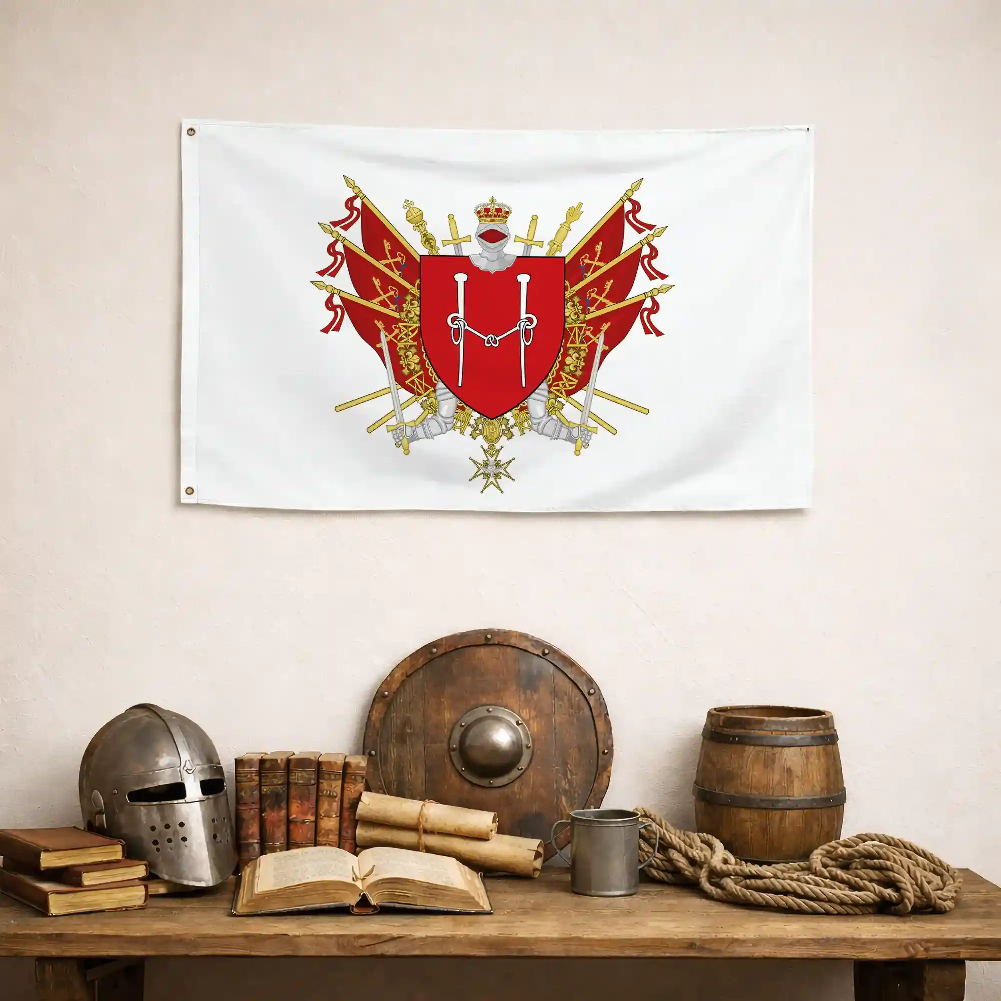 Drapeau - Blason de Carpentras - Image 4